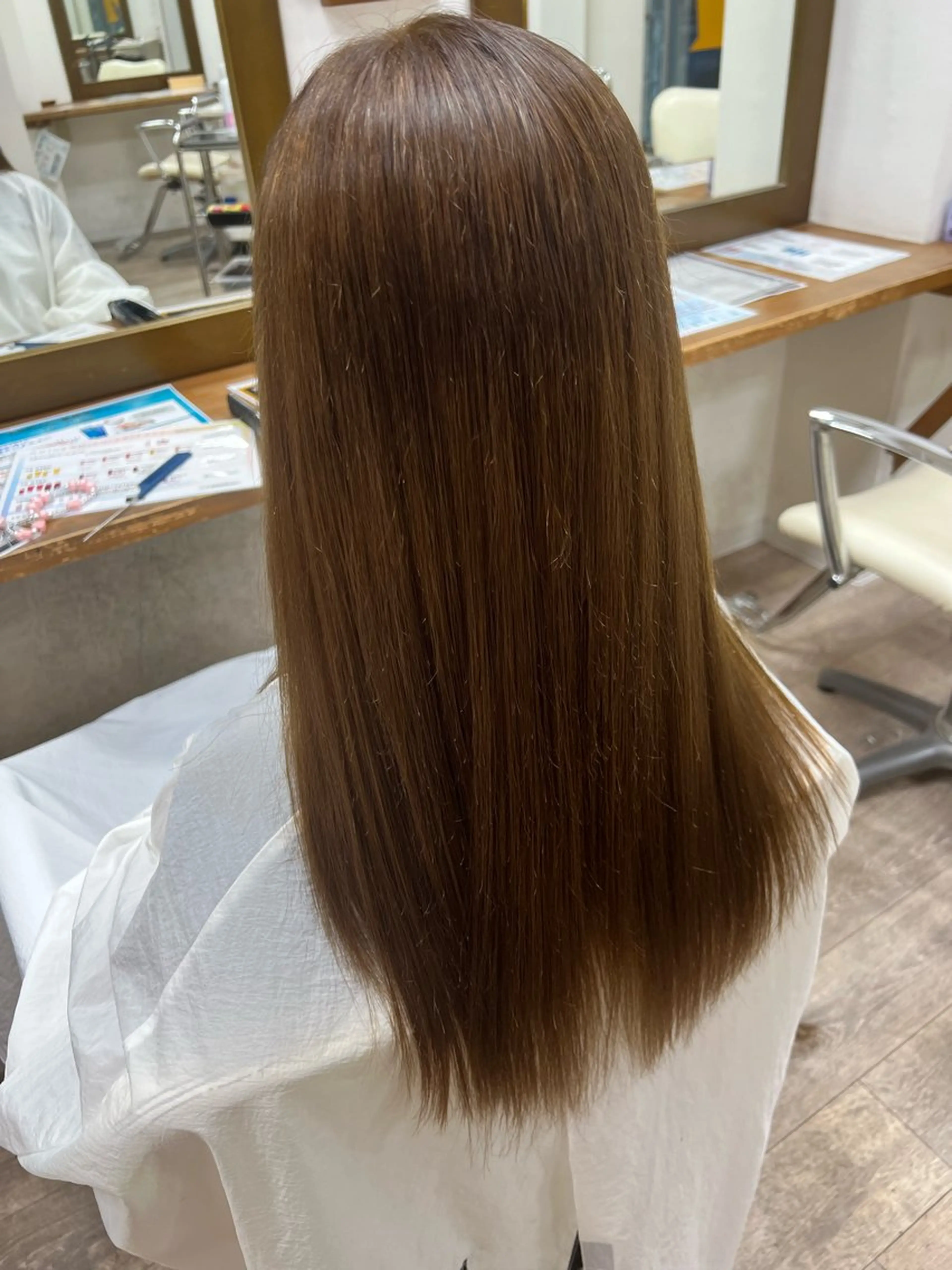 ロング トリートメント KR2S古市所属・艶カラー🫧/シール エクステRYOKAのヘアスタイル