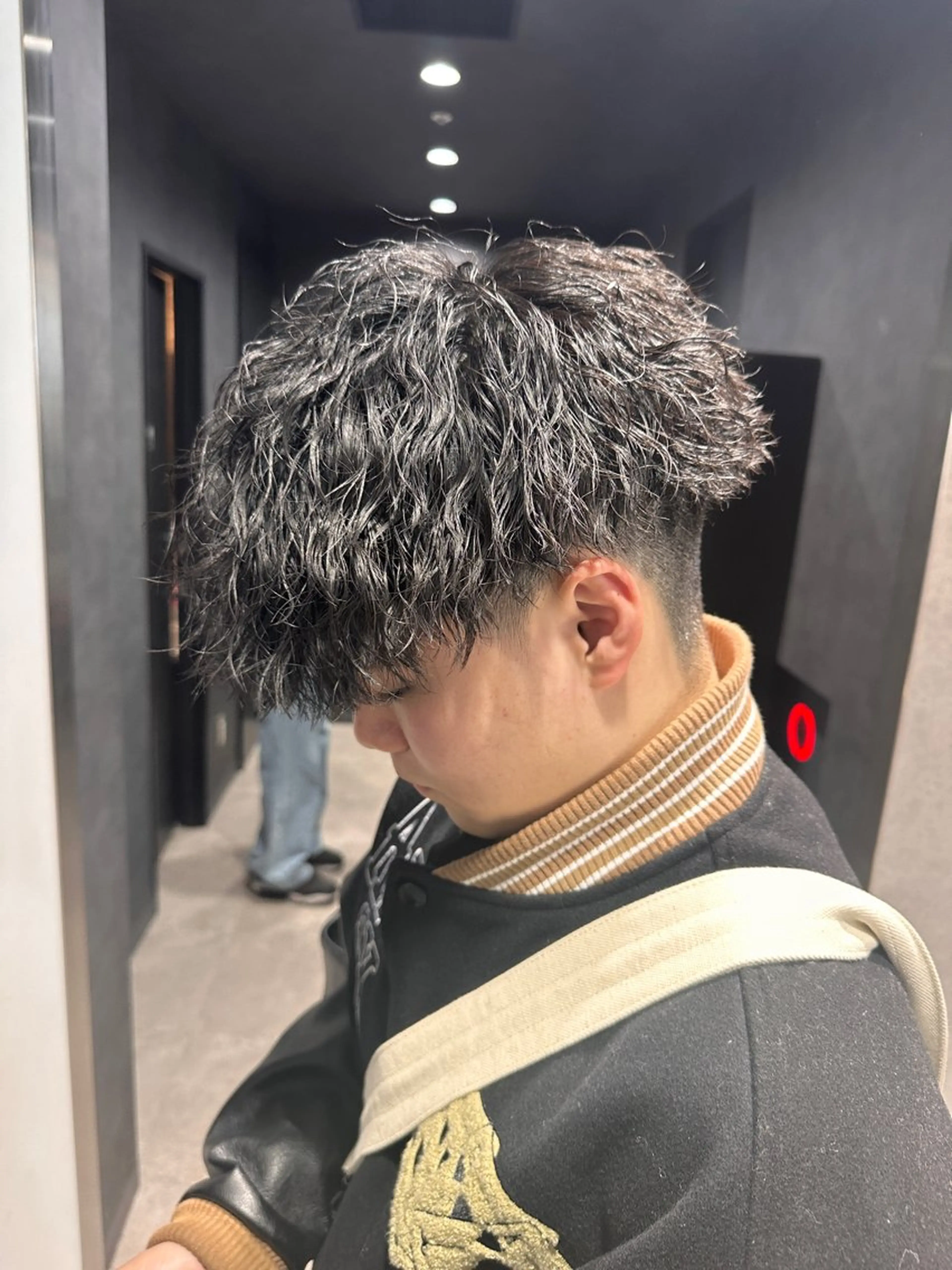 ショート パーマ メンズ 【メンズサロン】 BLUCK 横浜のヘアスタイル