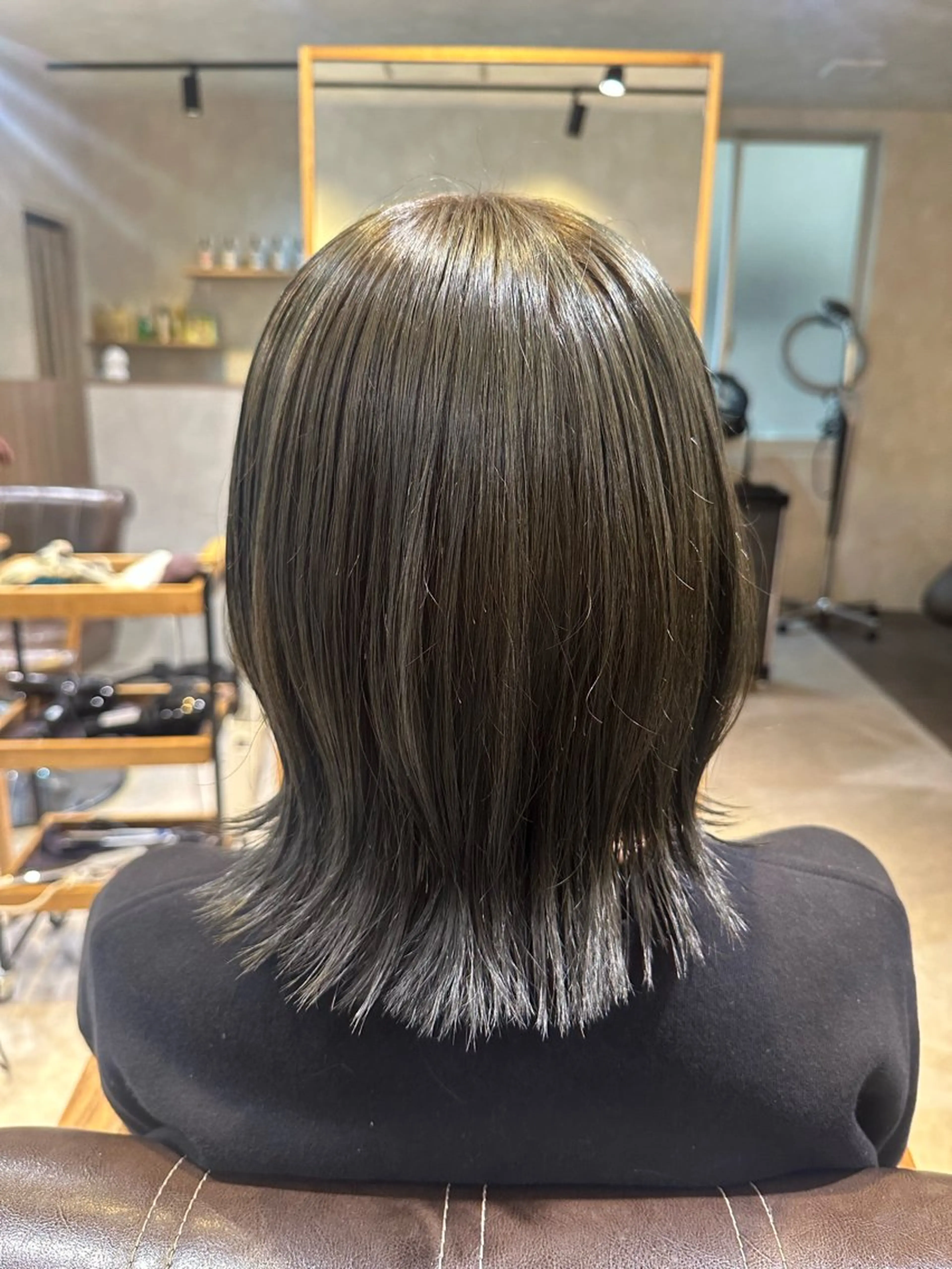 ミディアム カラー 🦋艶モテカラー/ヘ アセット🦋YURIのヘアスタイル