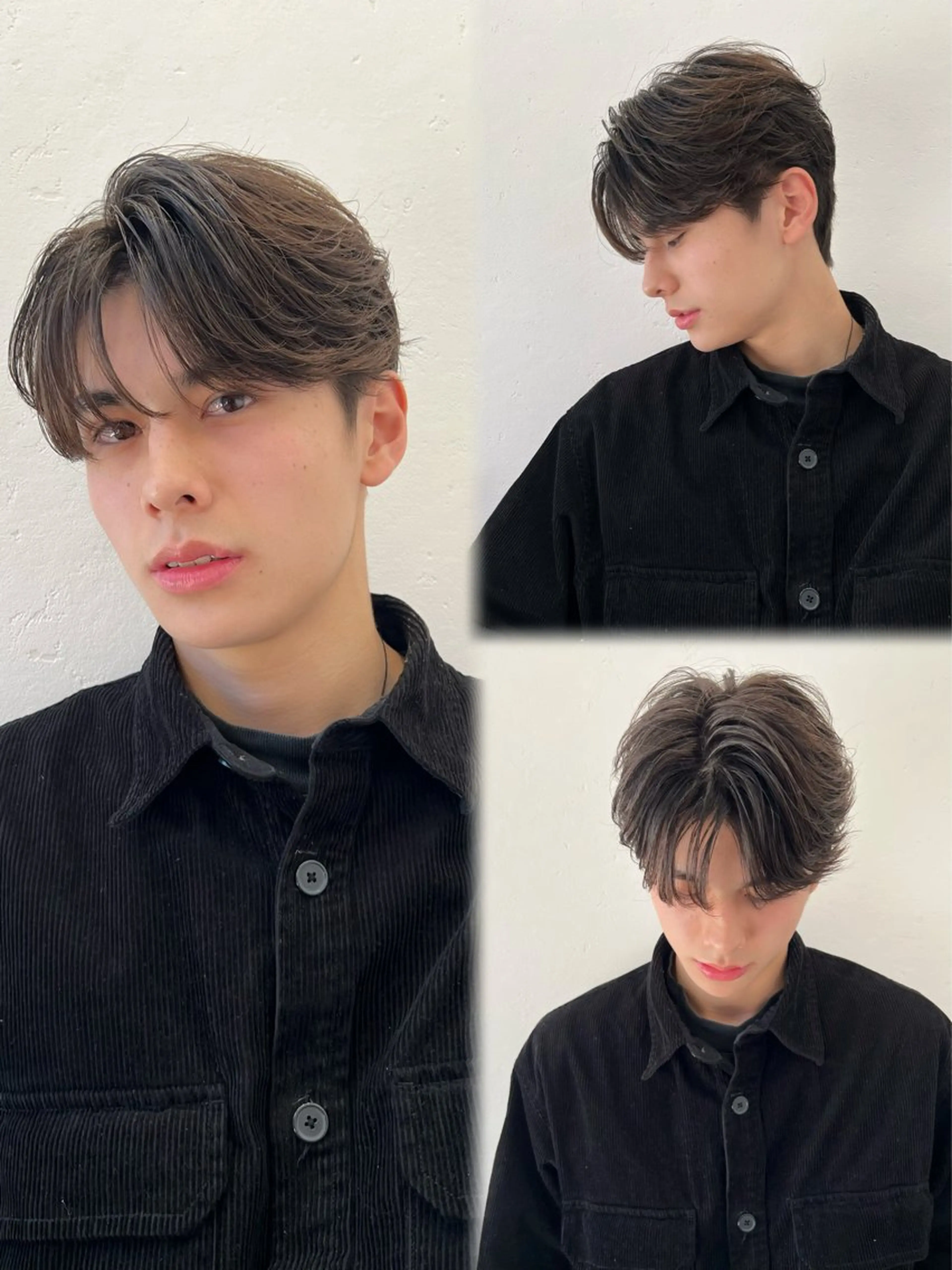 メンズ 🔷メンズフェザー スタイル🔹竹内凌のヘアスタイル