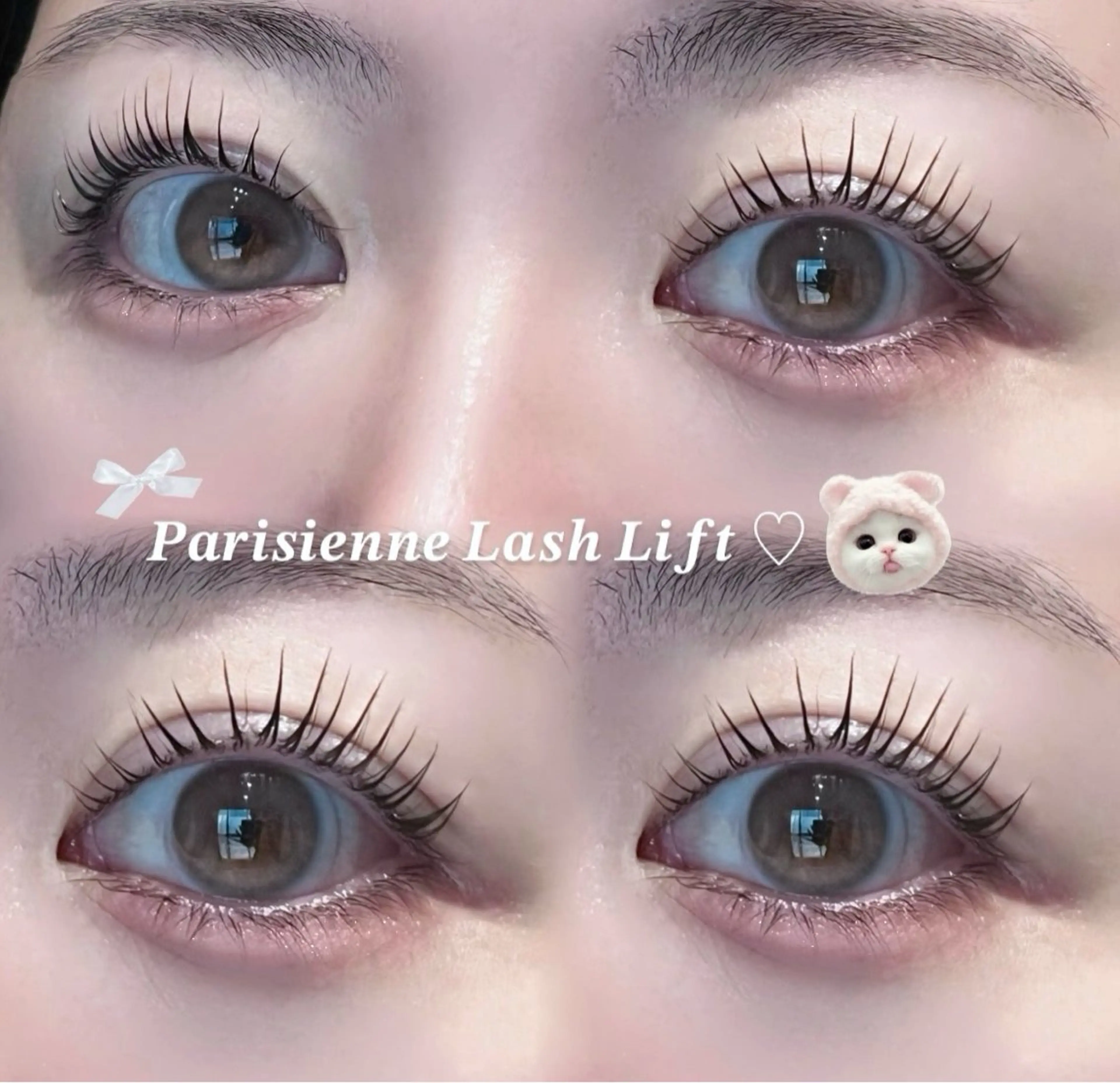 マツエク・マツパ パリジェンヌラッシュリフト minori 🩰♡Makea福岡のマツエク・マツパデザイン