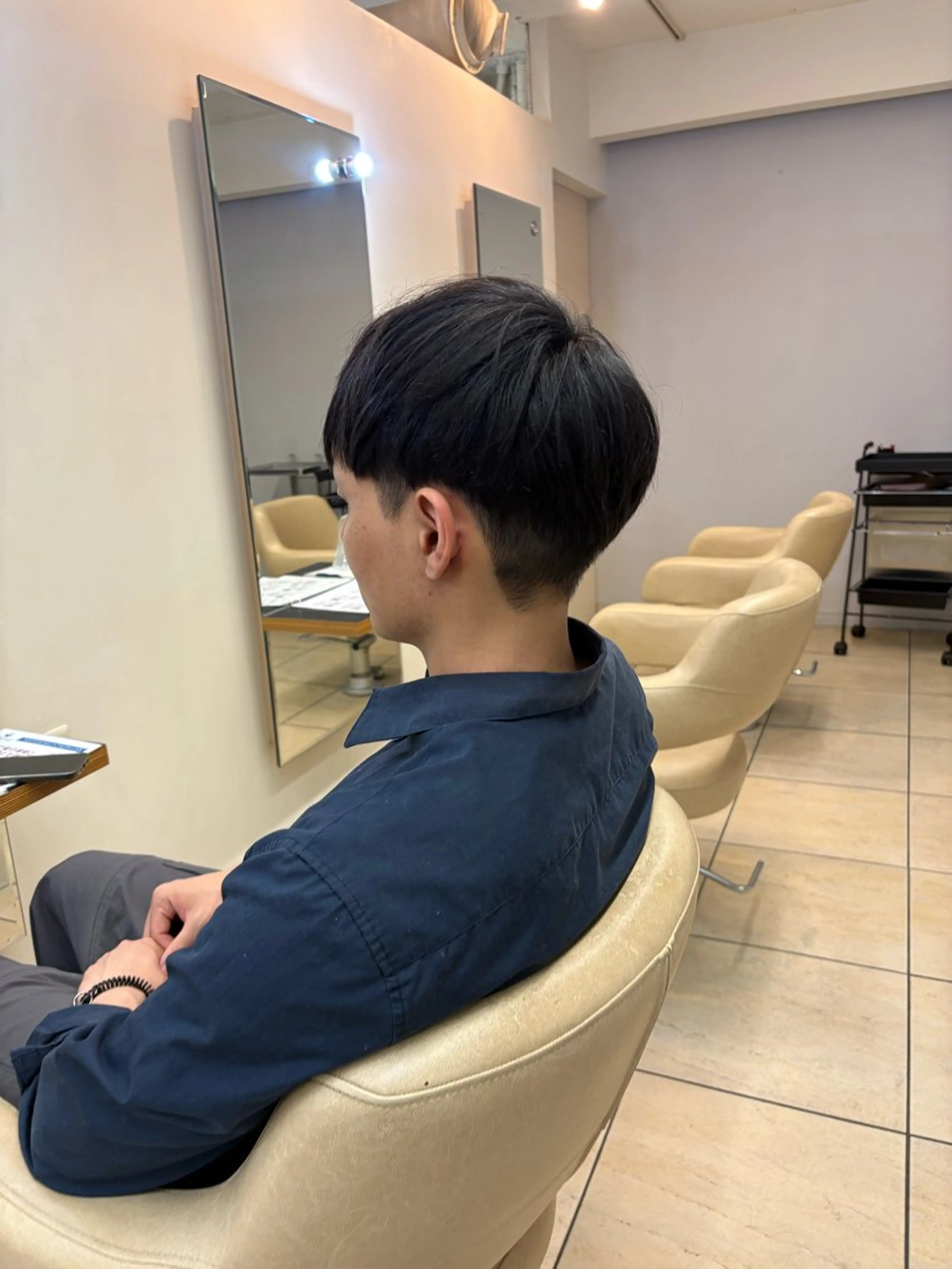 メンズ マッシュ 片岡 未優のヘアスタイル