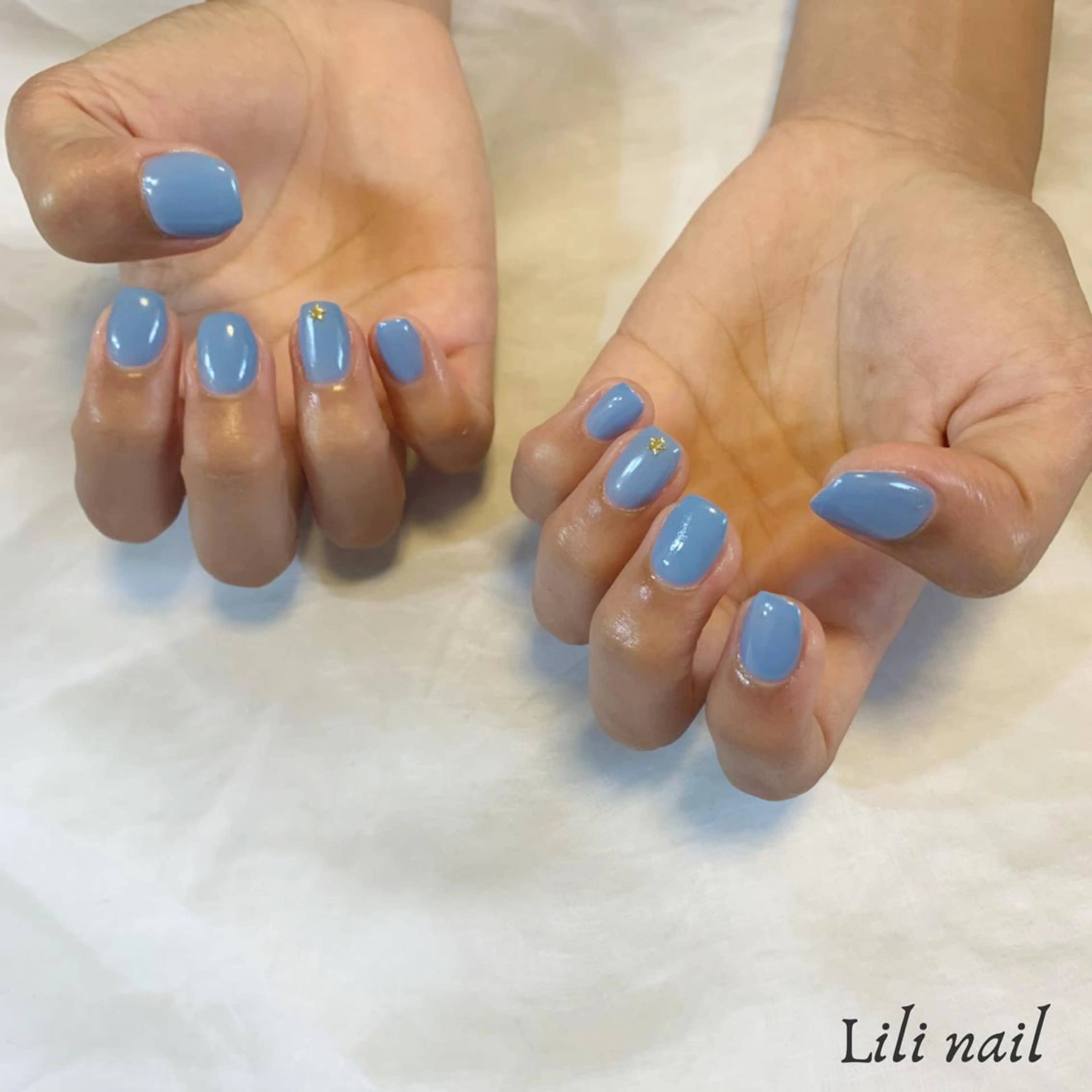 ショート ネイル ハンドネイル Lilibeauty salonのネイルデザイン