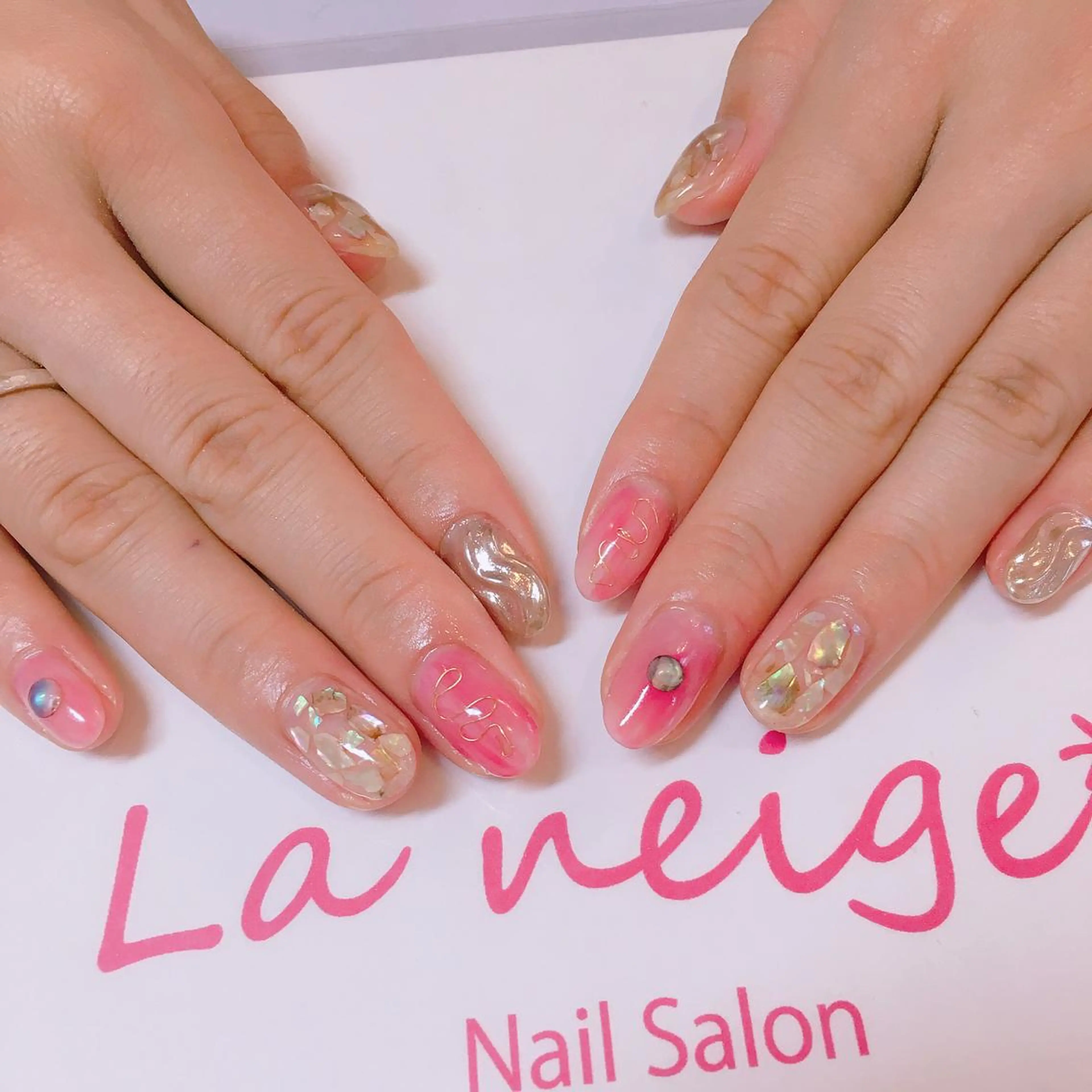 ネイル La neige* yuki 🐩🌙のネイルデザイン