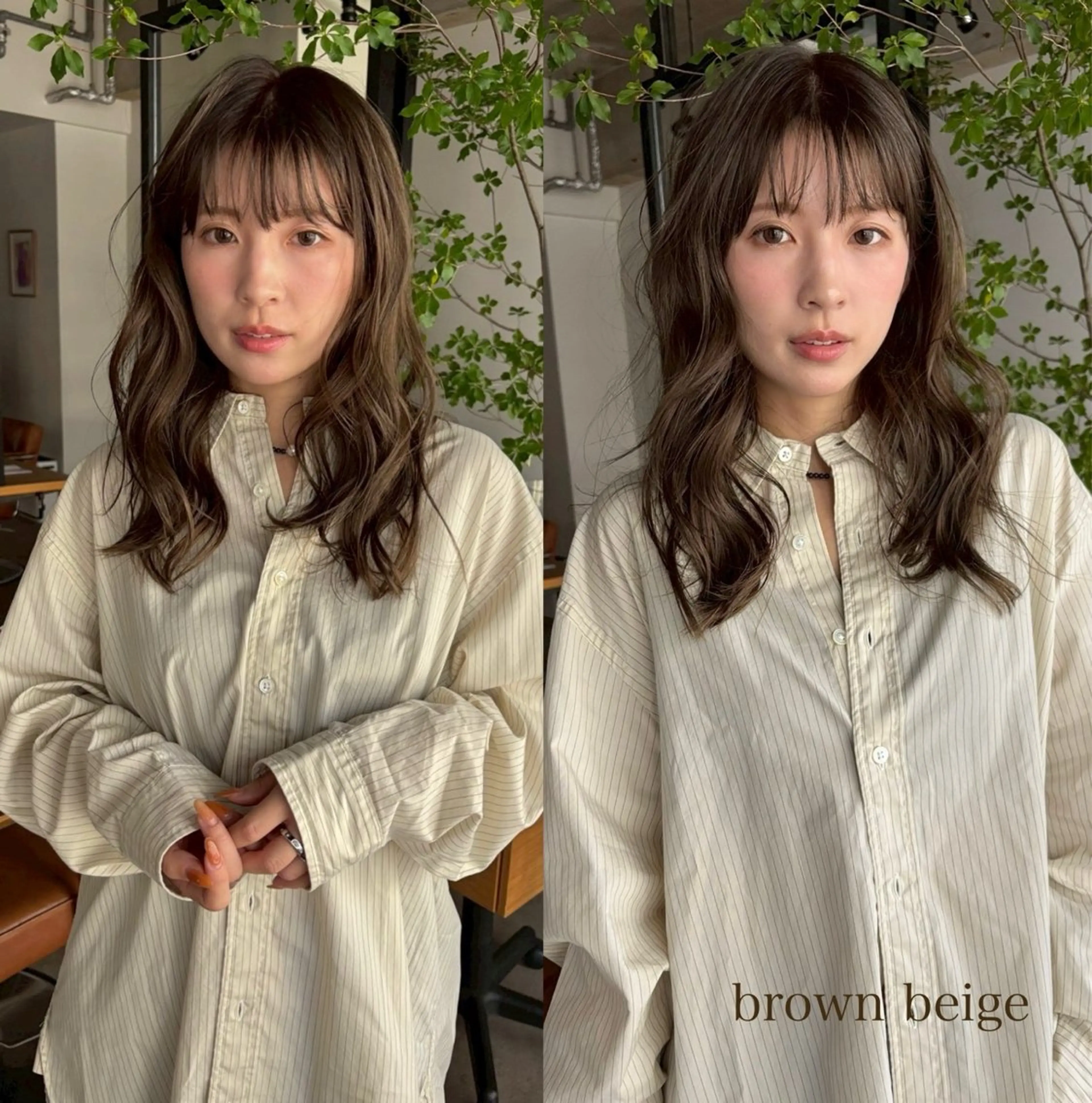 カラー miku/天神 艶カラーのヘアスタイル