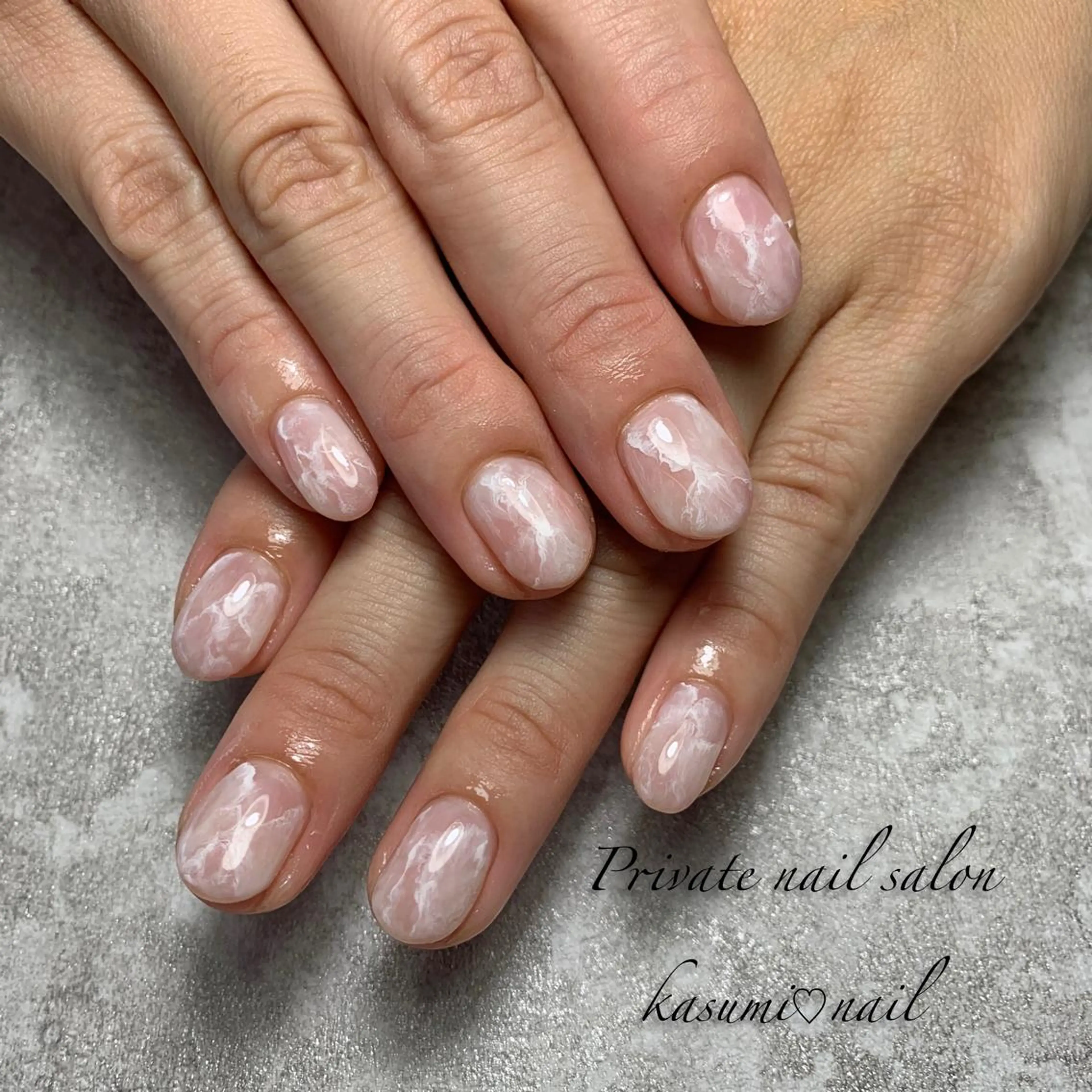 ネイル マグネットネイル ミラーネイル ニュアンスネイル 冬ネイル KASUMI♡ Nailのネイルデザイン