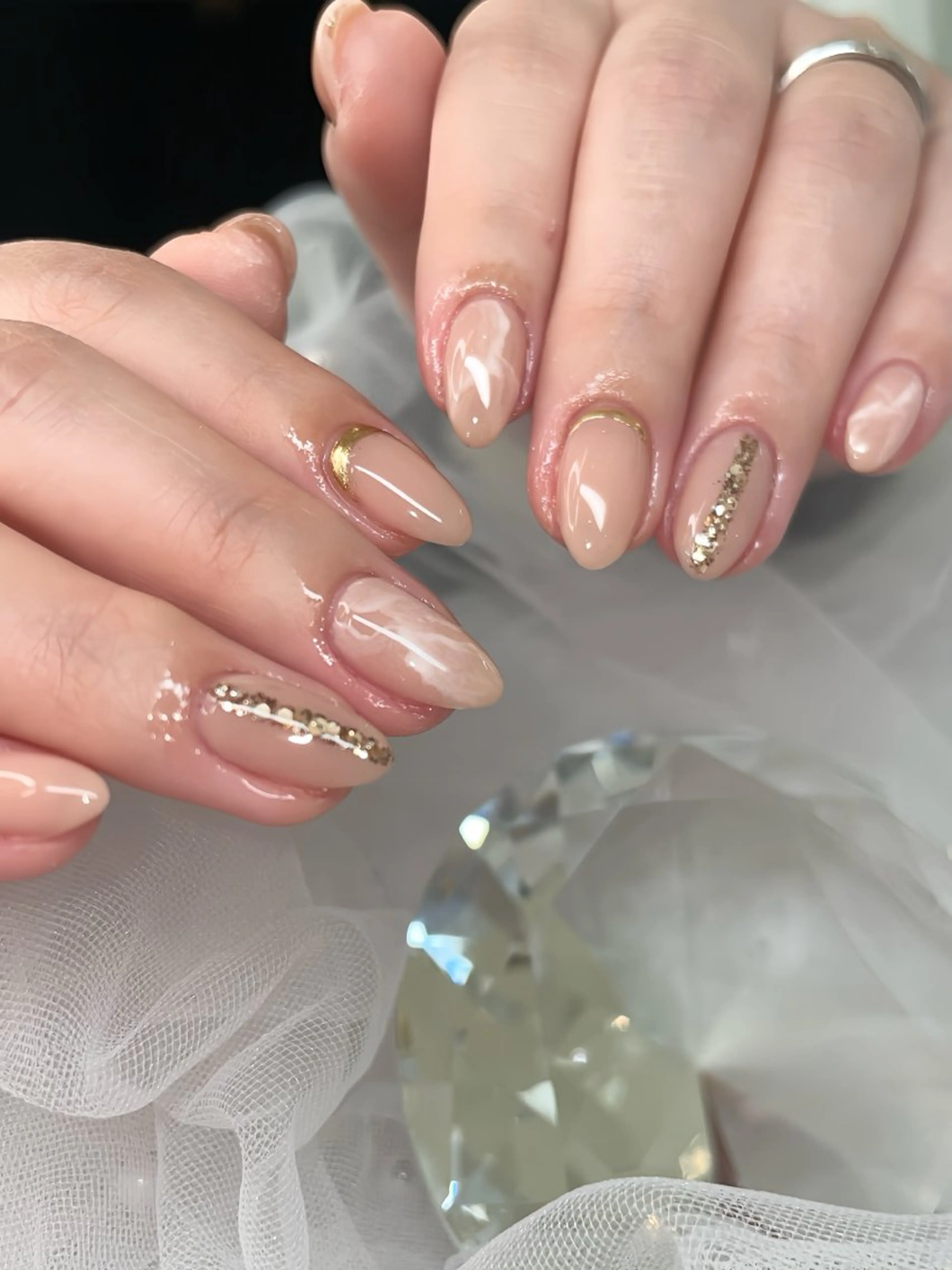 ネイル ハンドネイル Emma Jewel🏛️♡のネイルデザイン