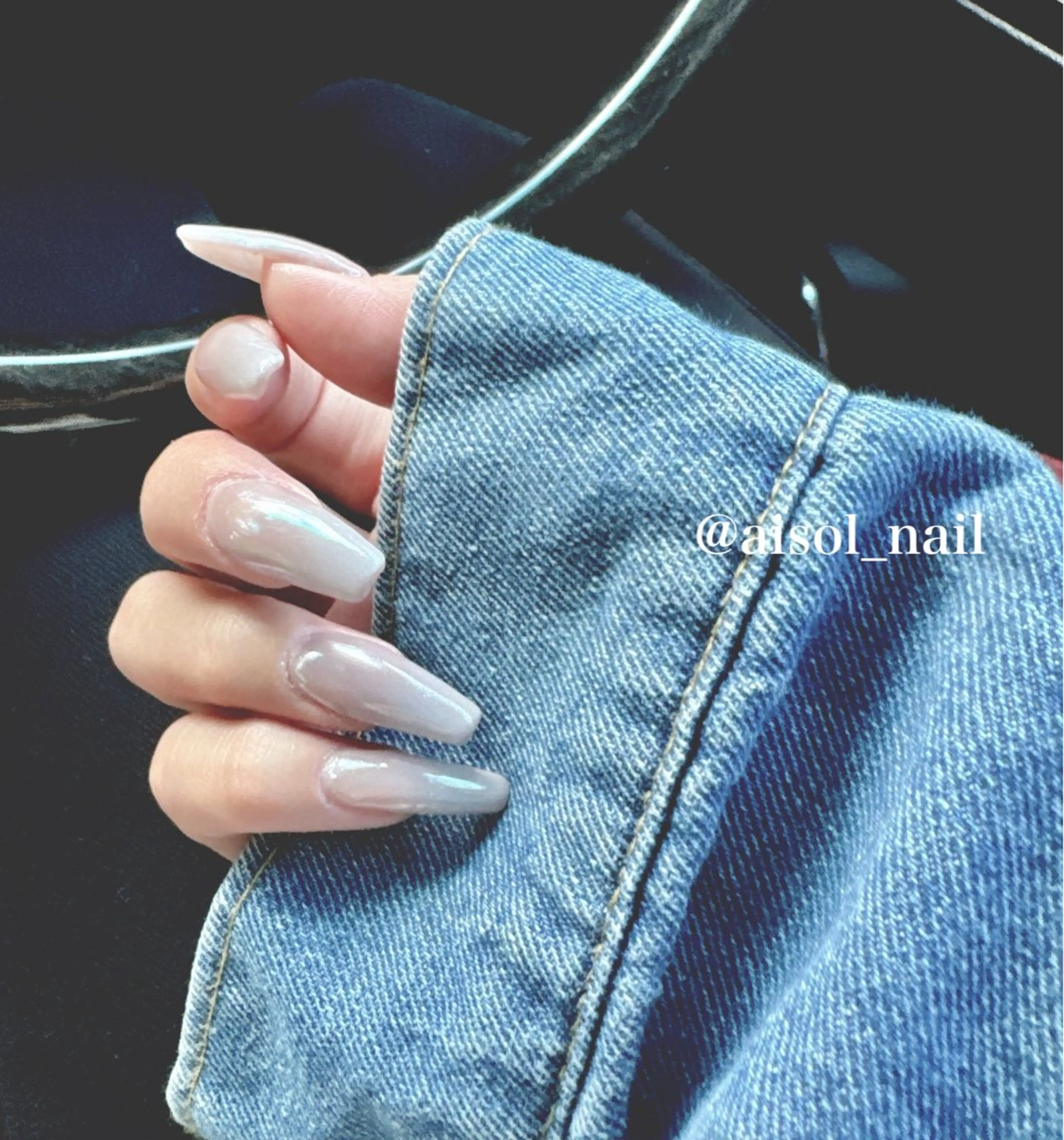 ネイル ワンカラーネイル ハンドネイル Aisol nail salonのネイルデザイン