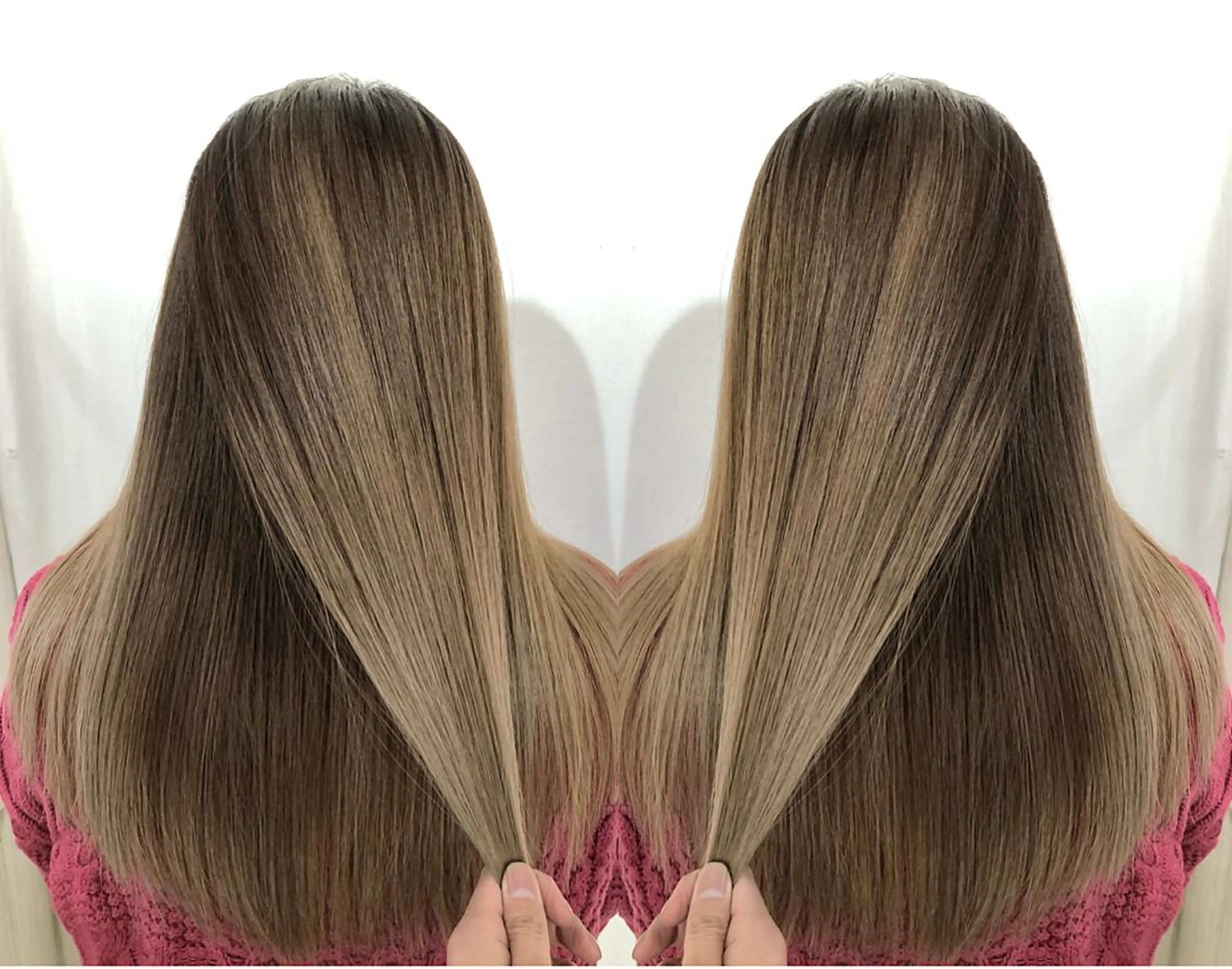 【ストレートメニュー】カット ウルツヤストレート 3stepトリートメントの写真