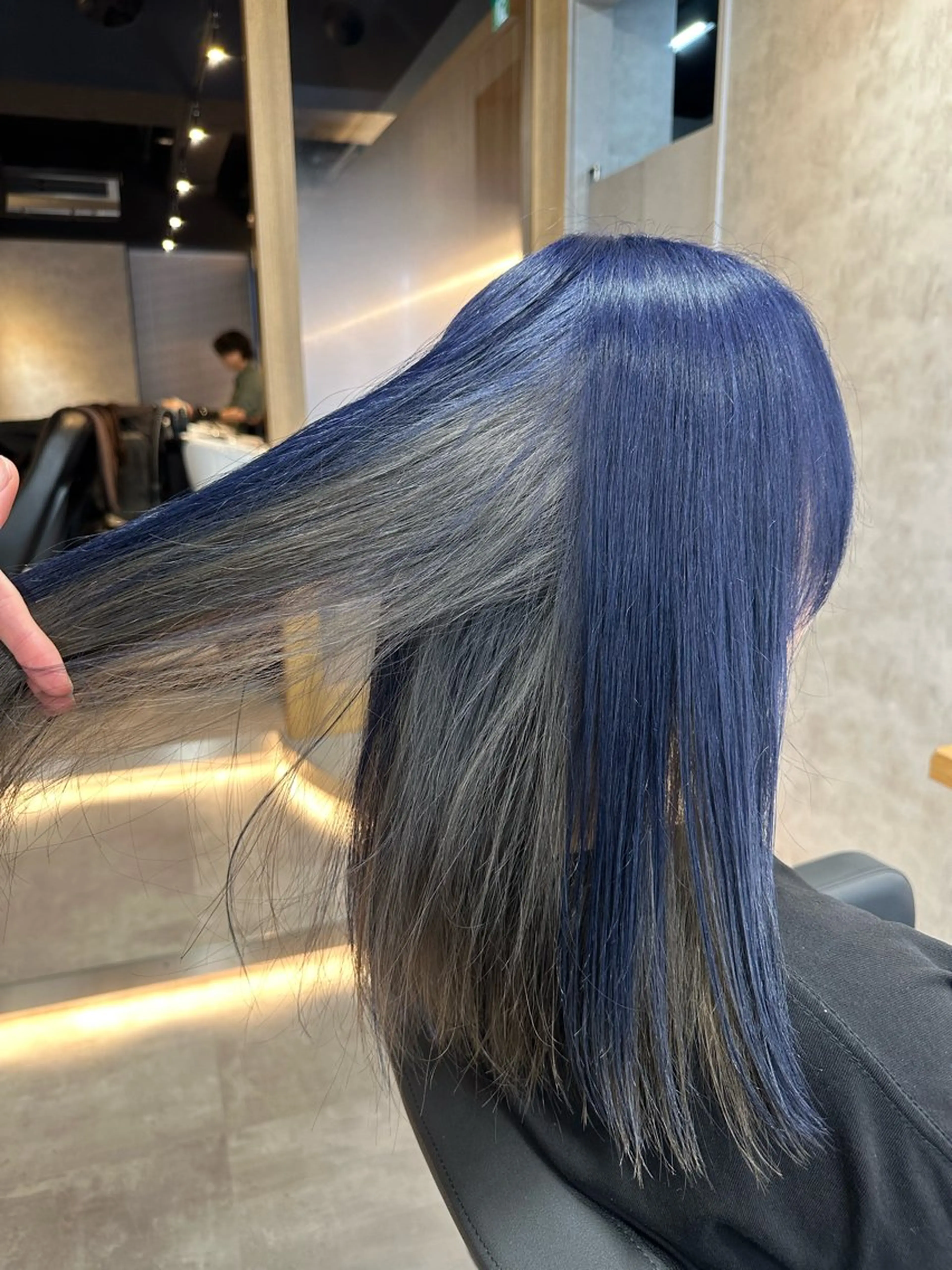 セミロング カラー ヘアアレンジ メンズ 🤍透明感カラー🤍 似合わせ🤍AINEのヘアスタイル