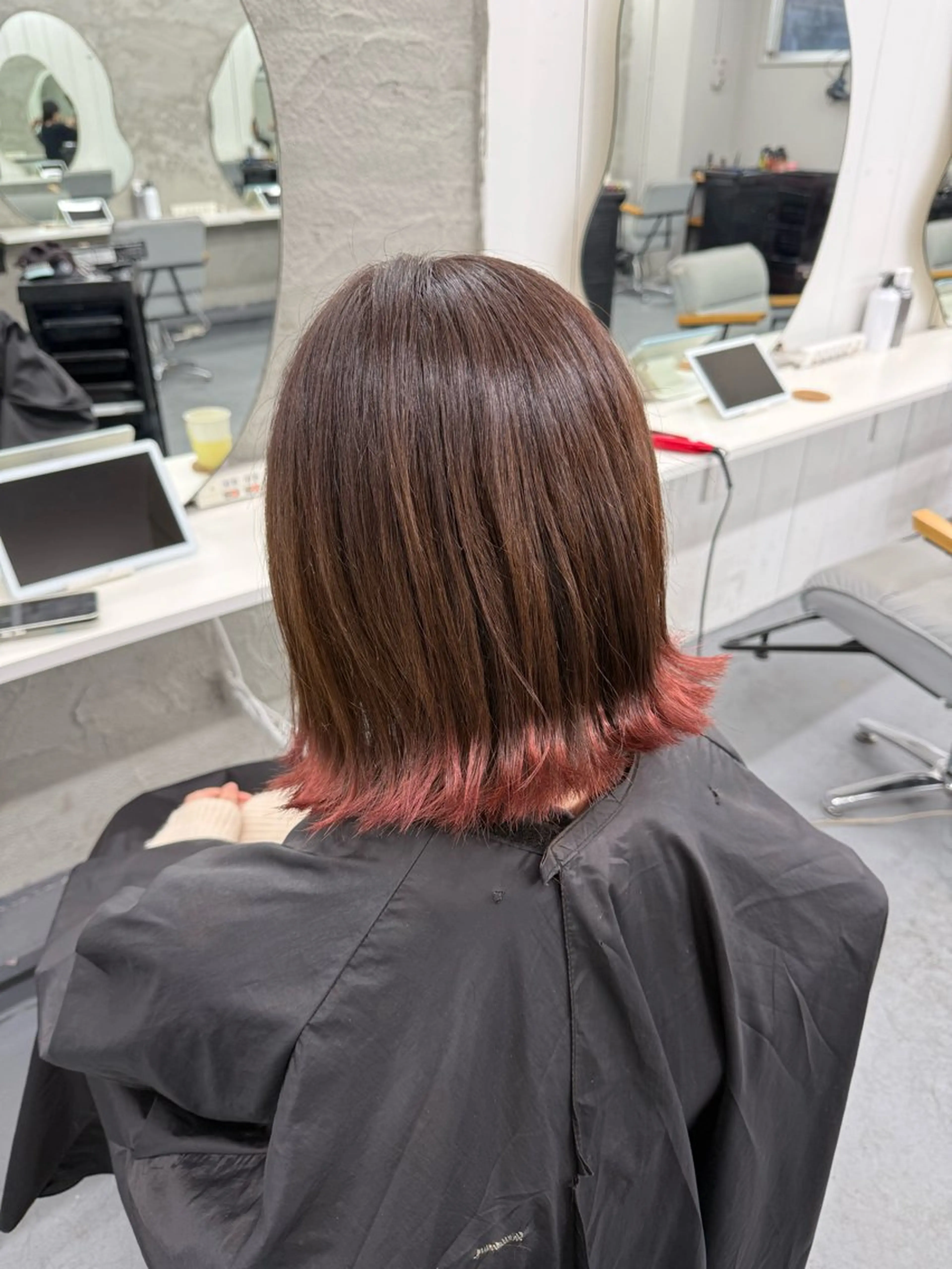 ミディアム カット ヘアカラー (柏)美髪矯正 髪質改善特化だいちのヘアスタイル