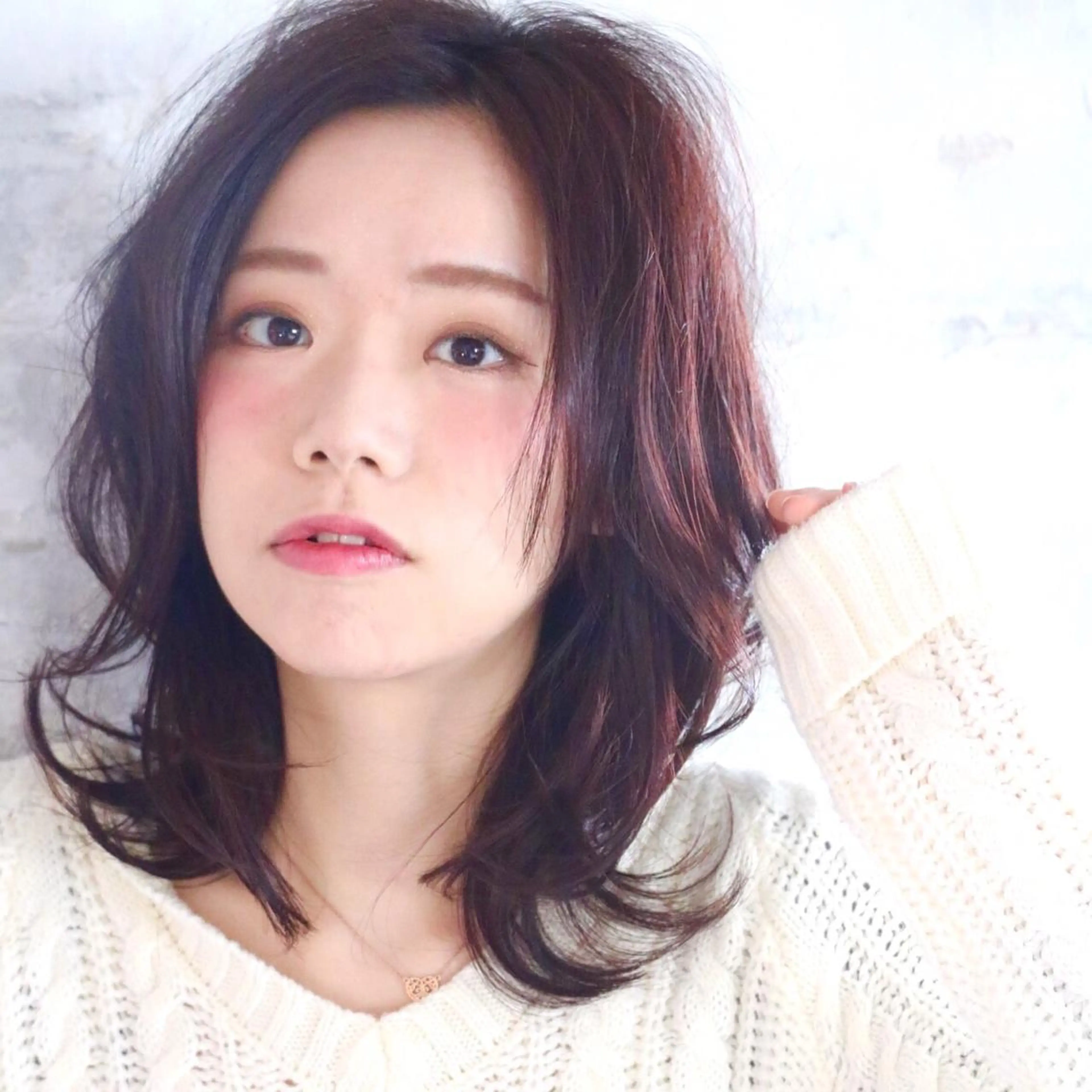 ミディアム カラー Calenda/ パーソナル美髪サロンのヘアスタイル