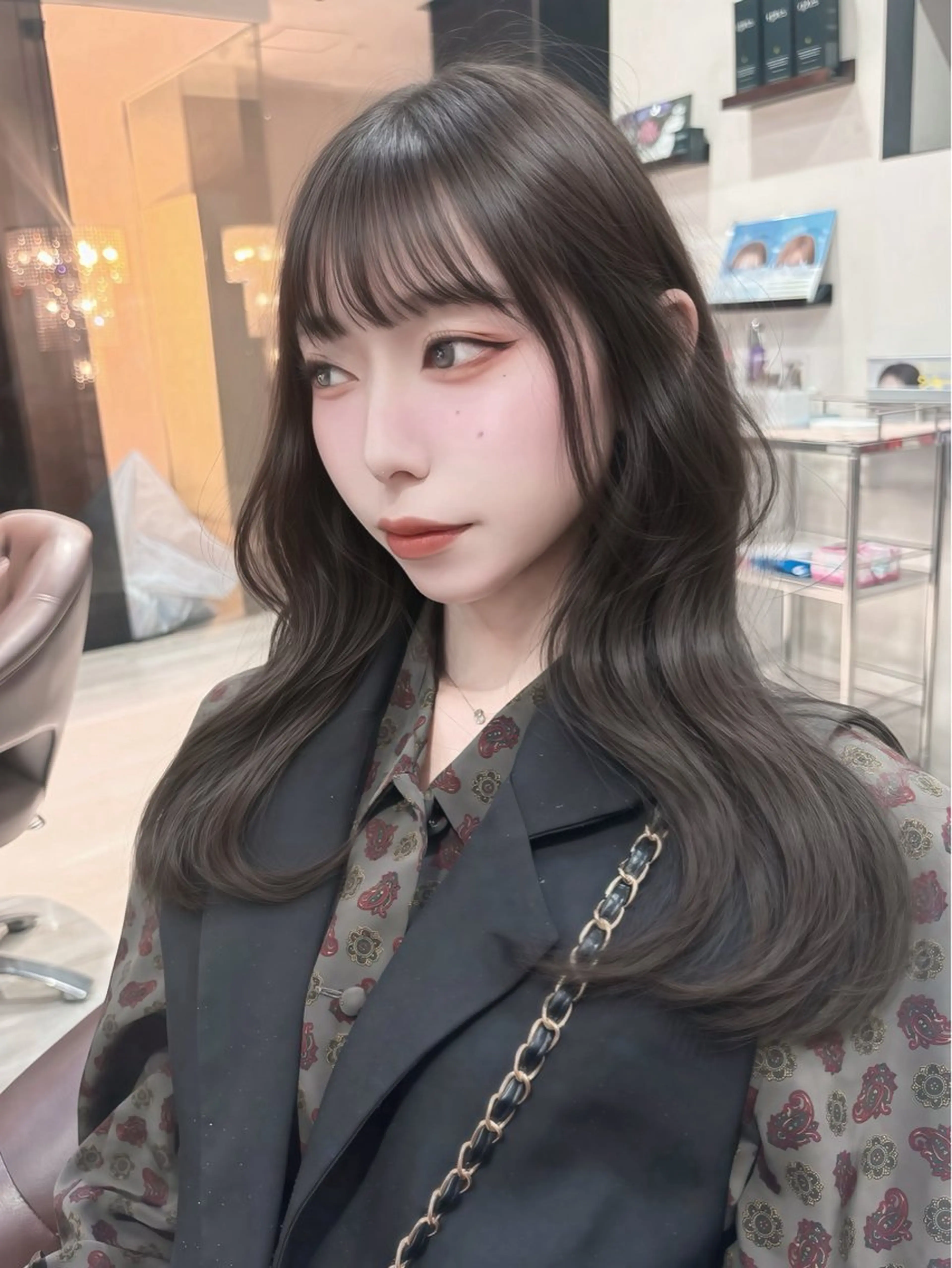 ロング 小顔カット/レイヤー 【WiLL】加藤のヘアスタイル