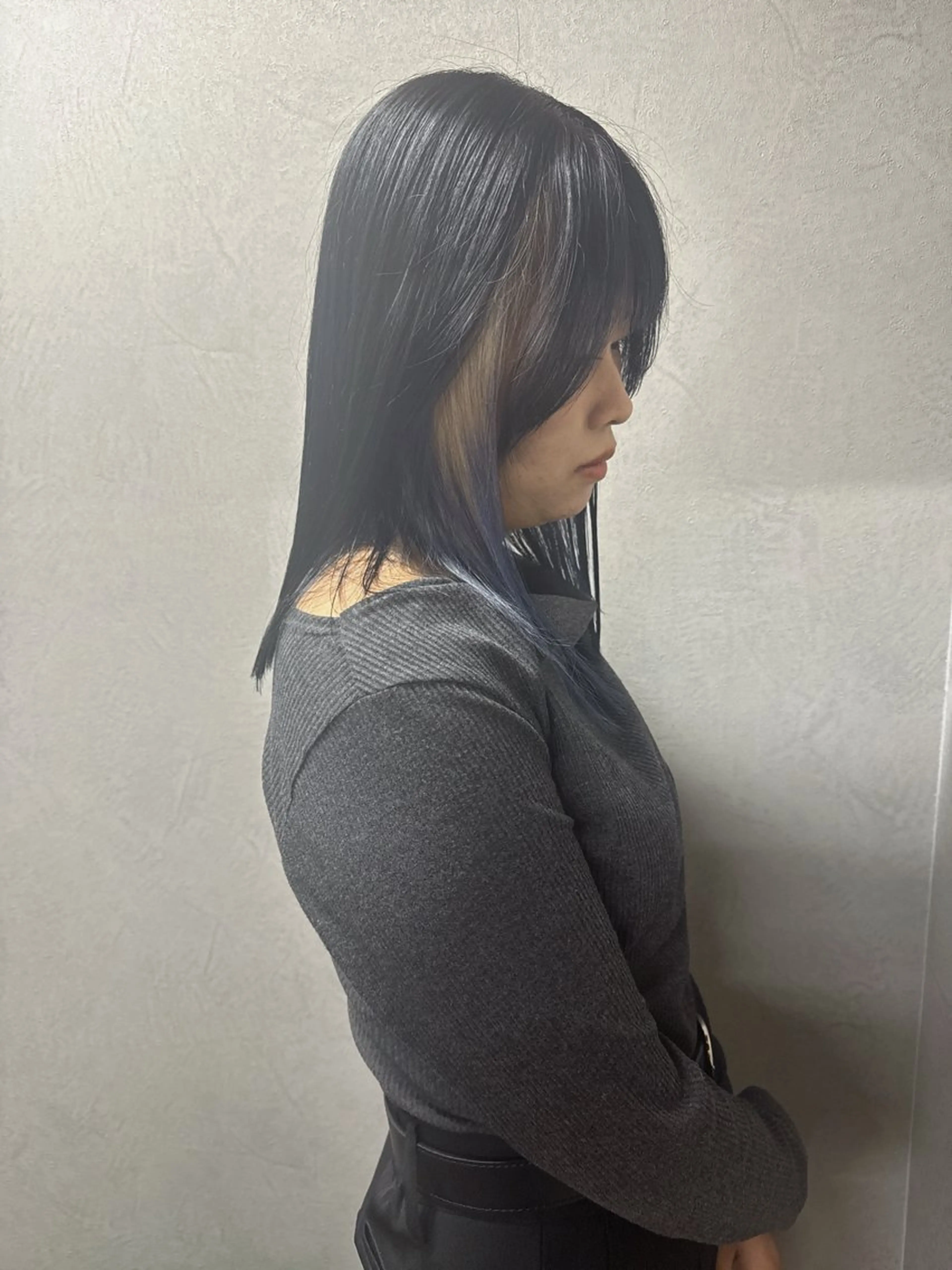 ミディアム レディースパーマ /レイヤー内田勇人のヘアスタイル