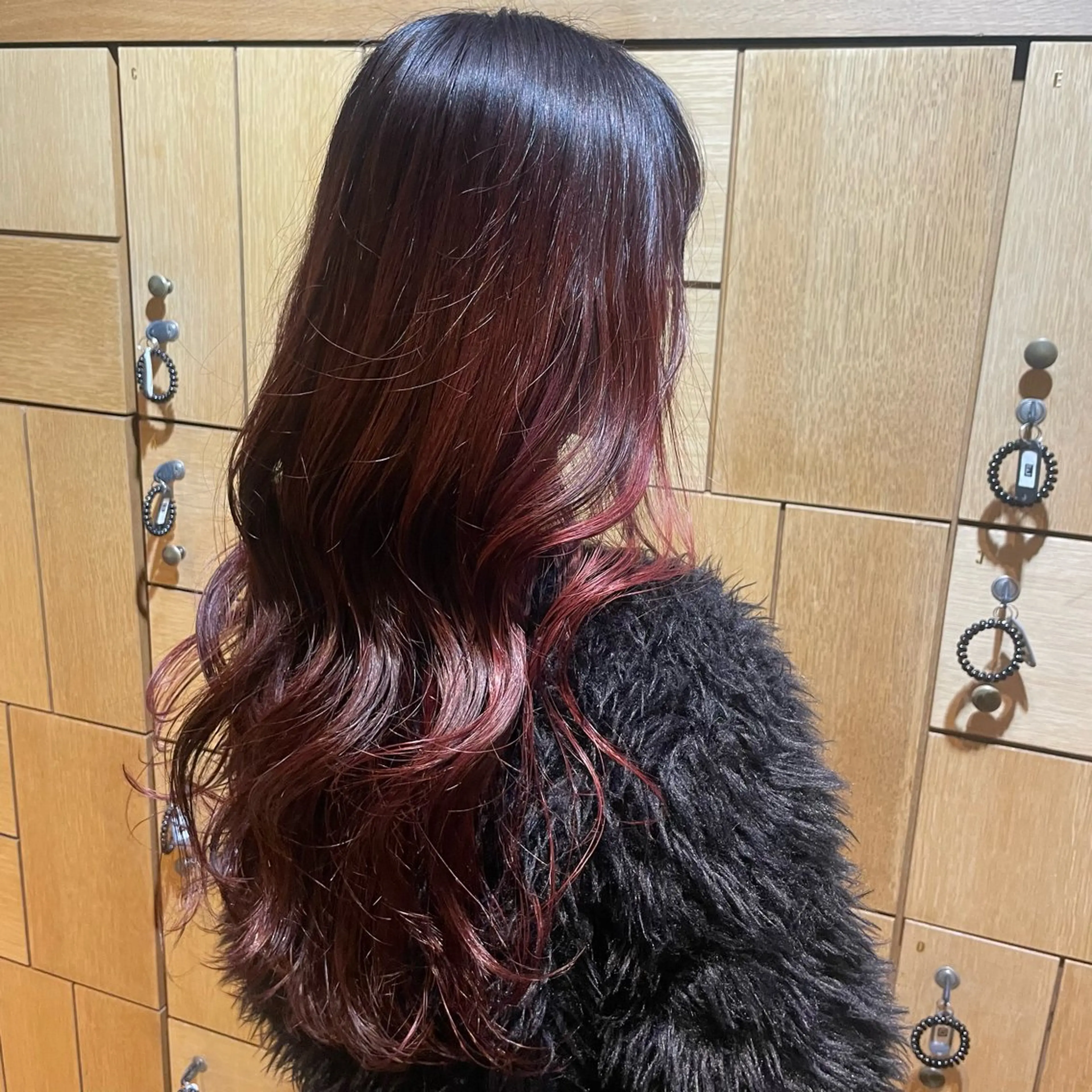 ロング カラー グラデーションカラー Rui🦩ショート カット モデル募集中のヘアスタイル