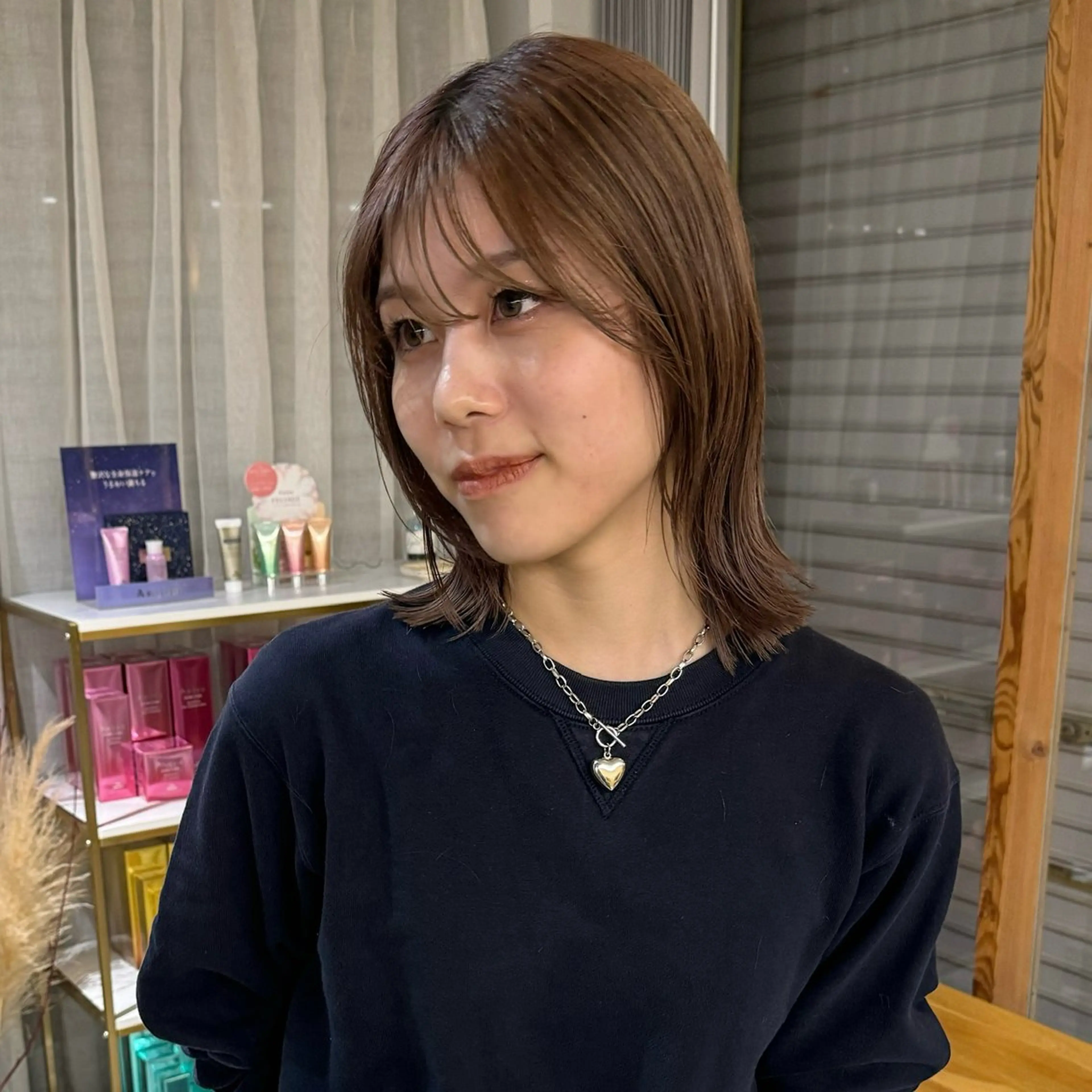 カラー cipre もものヘアスタイル