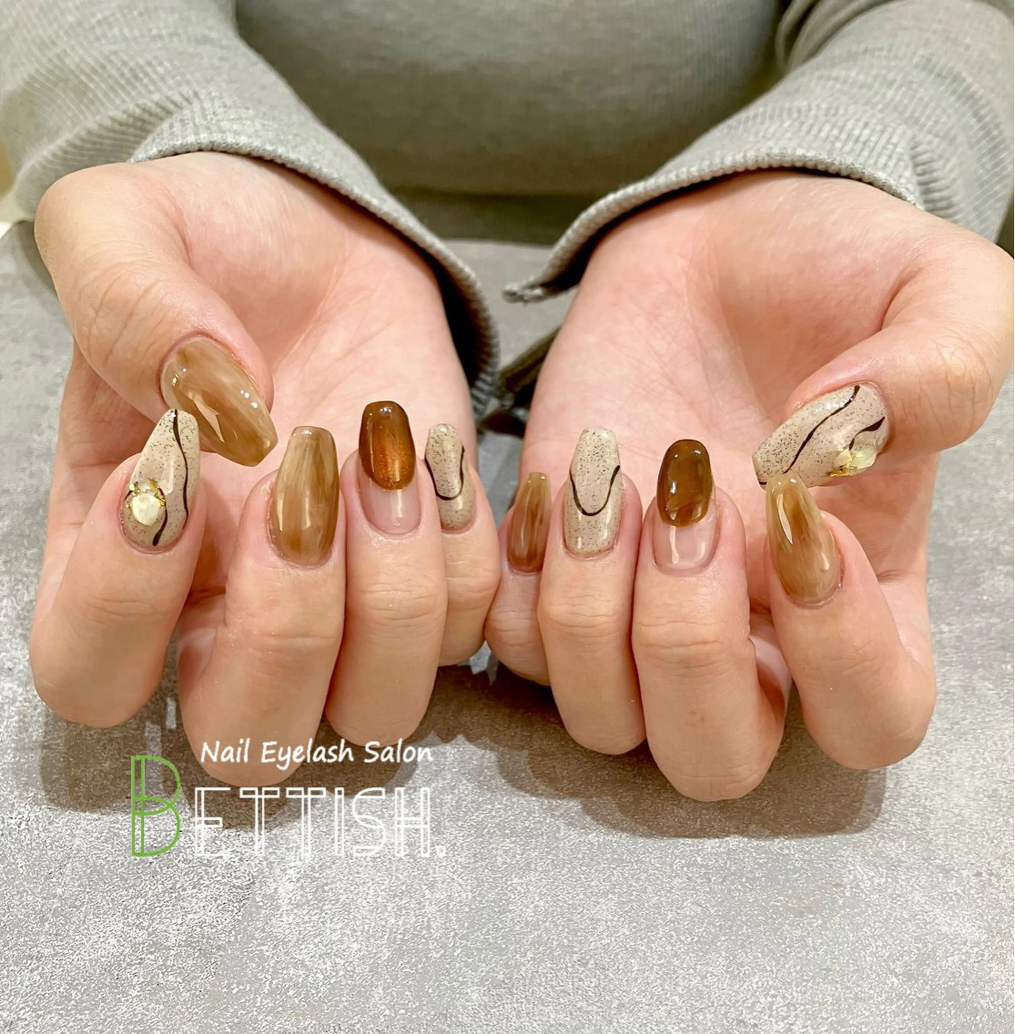 ネイル ハンドネイル BETTISH. KUMIKO☺︎︎のネイルデザイン