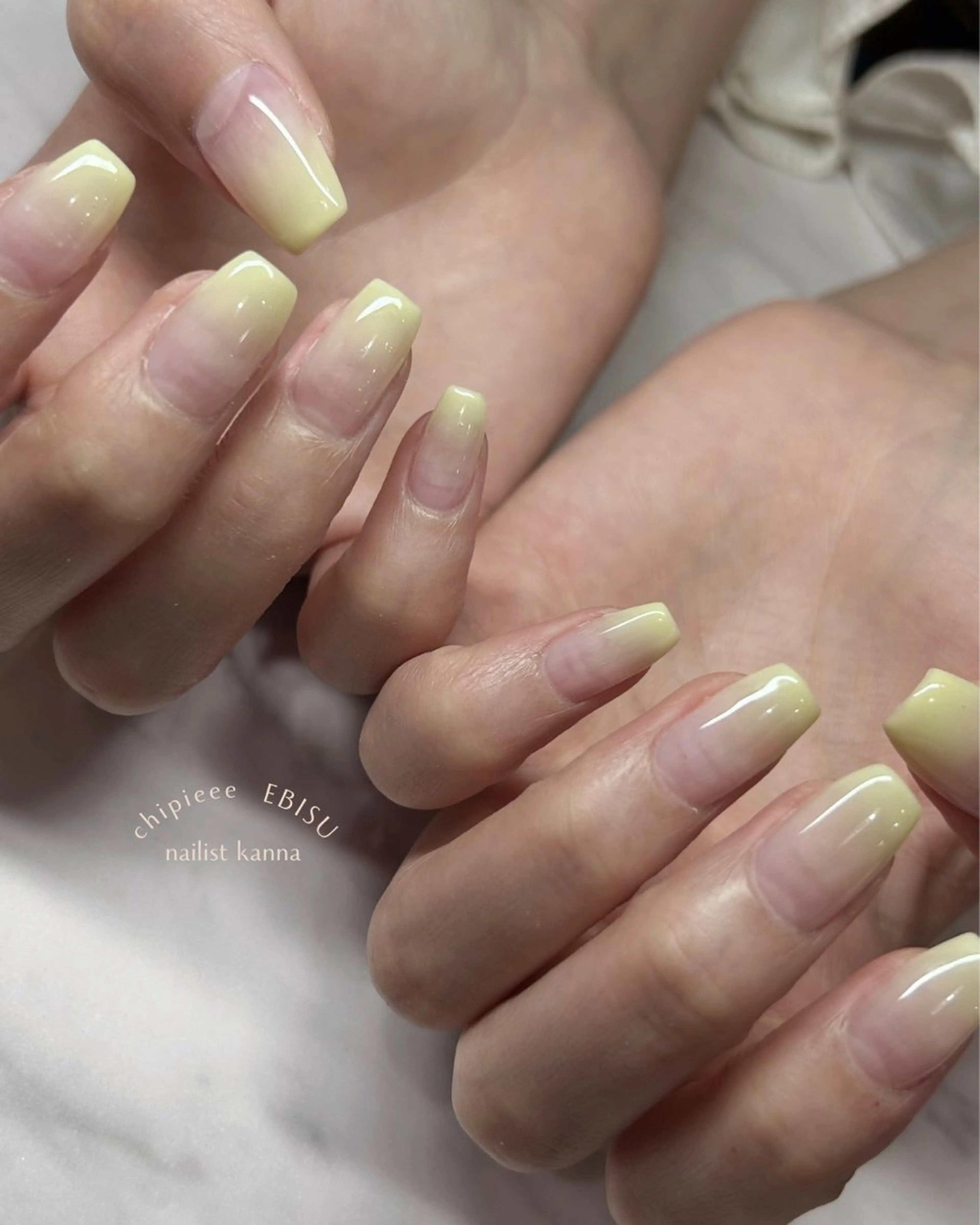 ネイル ハンドネイル フットネイル chipieee EBISUkannaのネイルデザイン