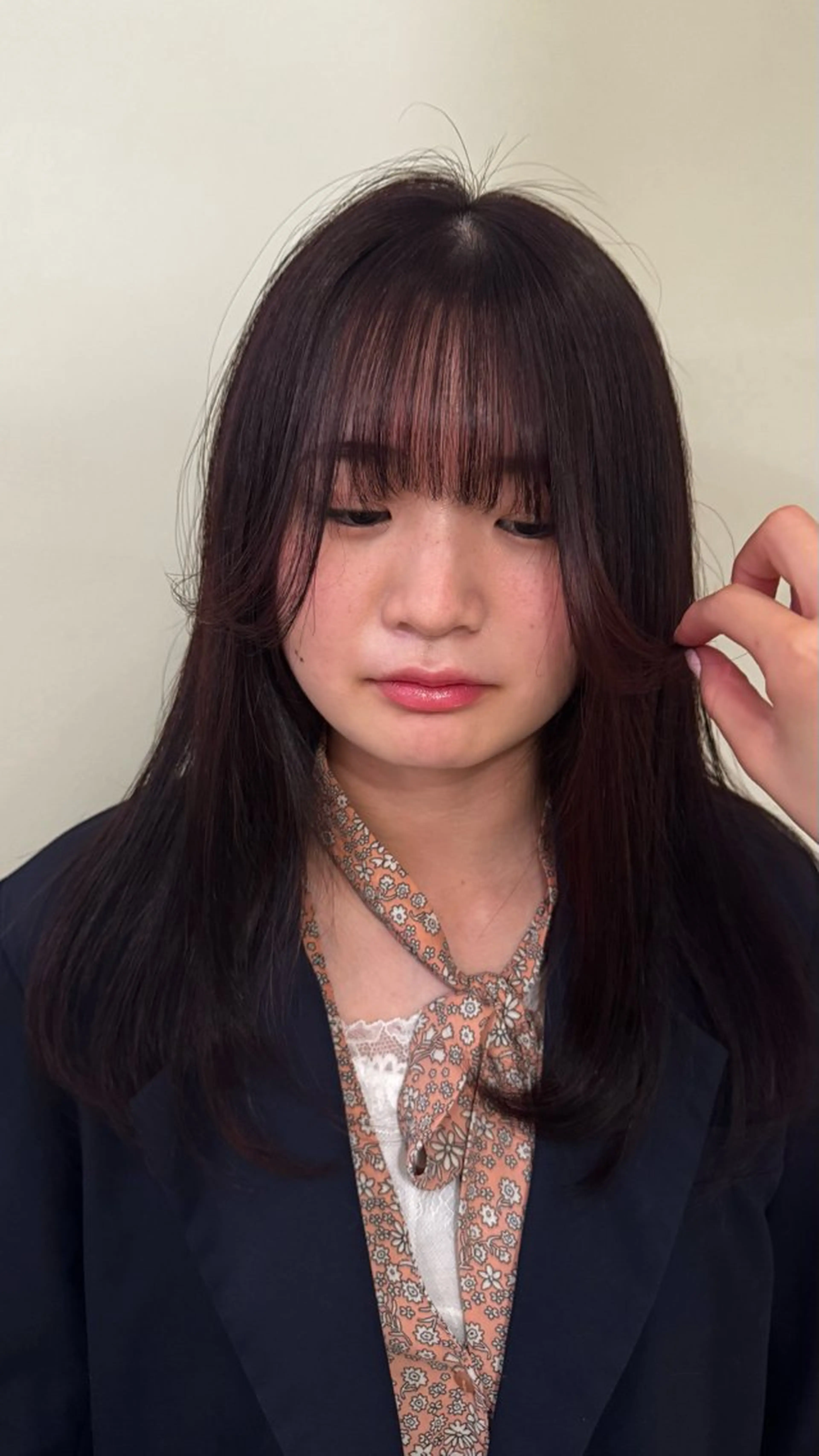 カラー ヘアカラー ピエドプール NINAのヘアスタイル