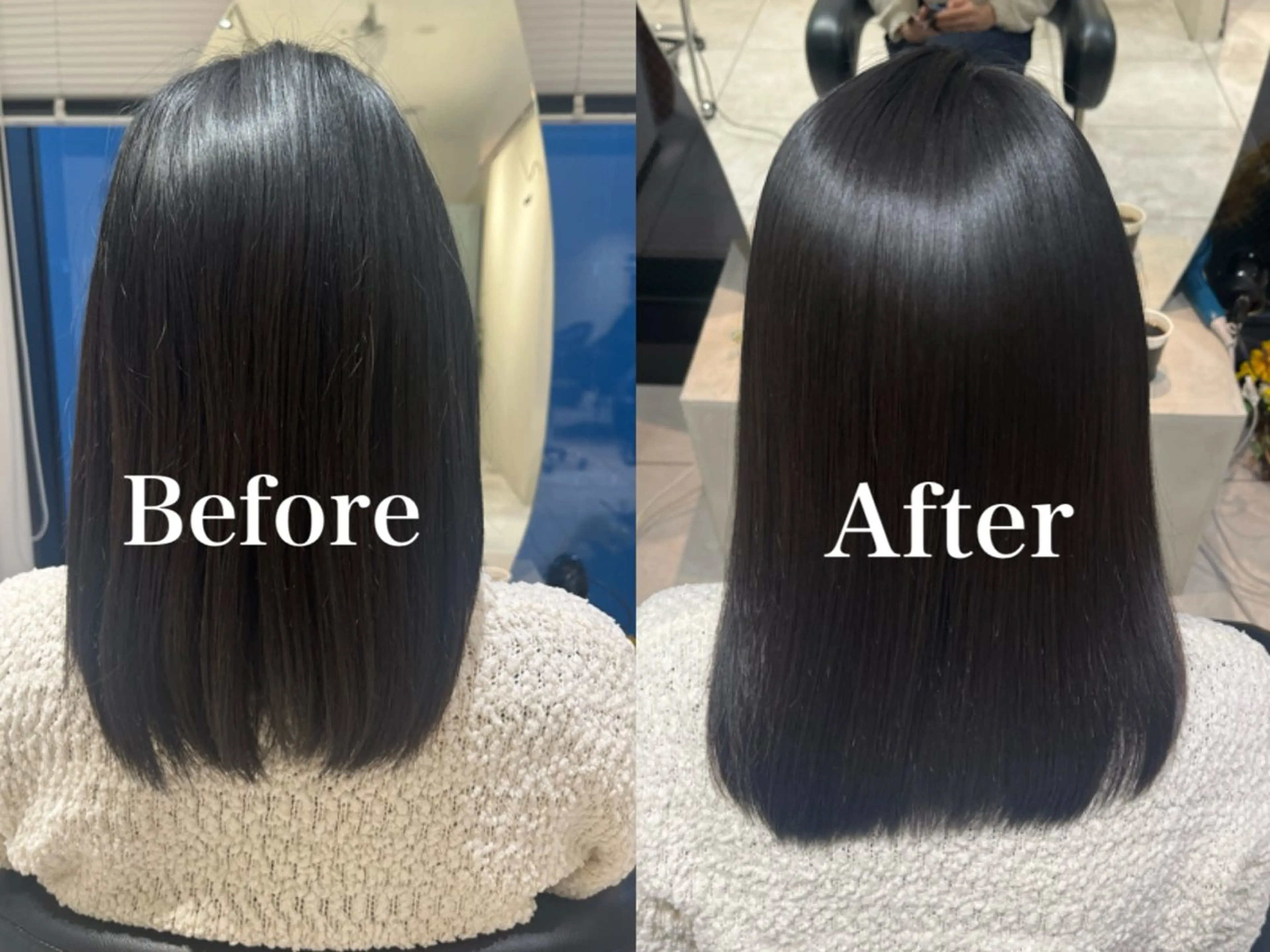 ミディアム パーマ 縮毛矯正 🫧美髪縮毛矯正🫧 Haruのヘアスタイル