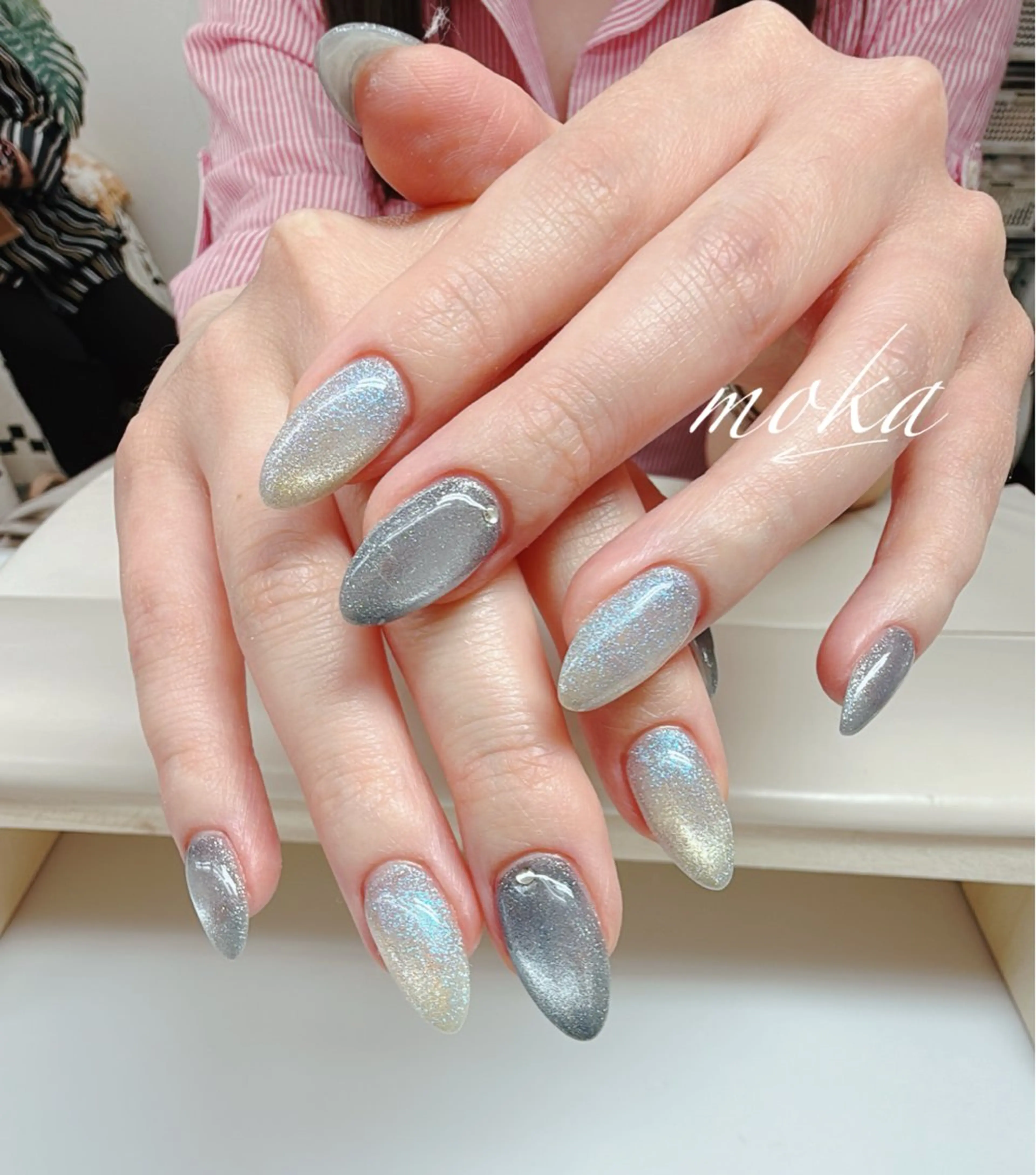 ネイル ハンドネイル ハンドケア 胡蝶蘭レディースサロ ンNailMOKAのネイルデザイン