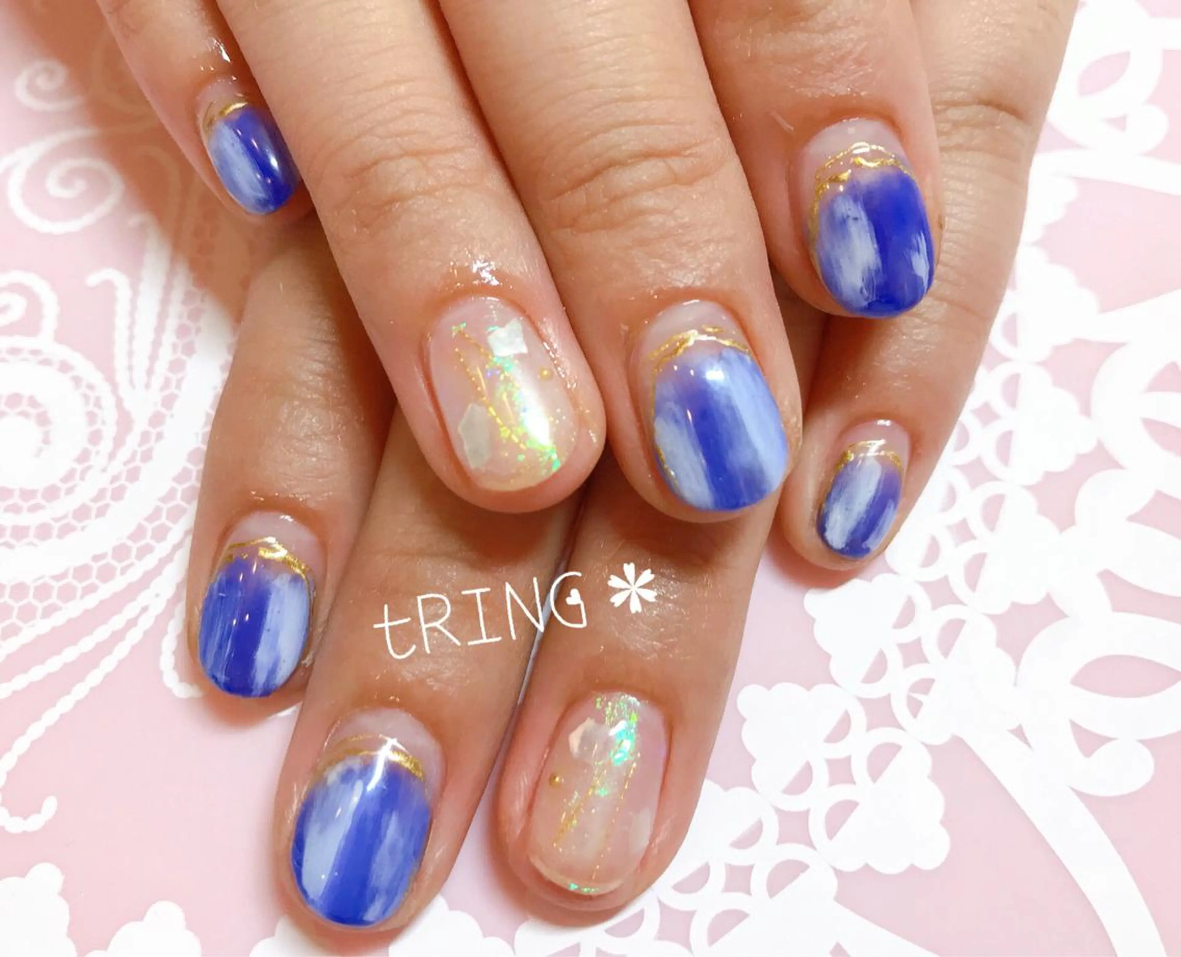 ネイル tRING＊ しいの木台のネイルデザイン