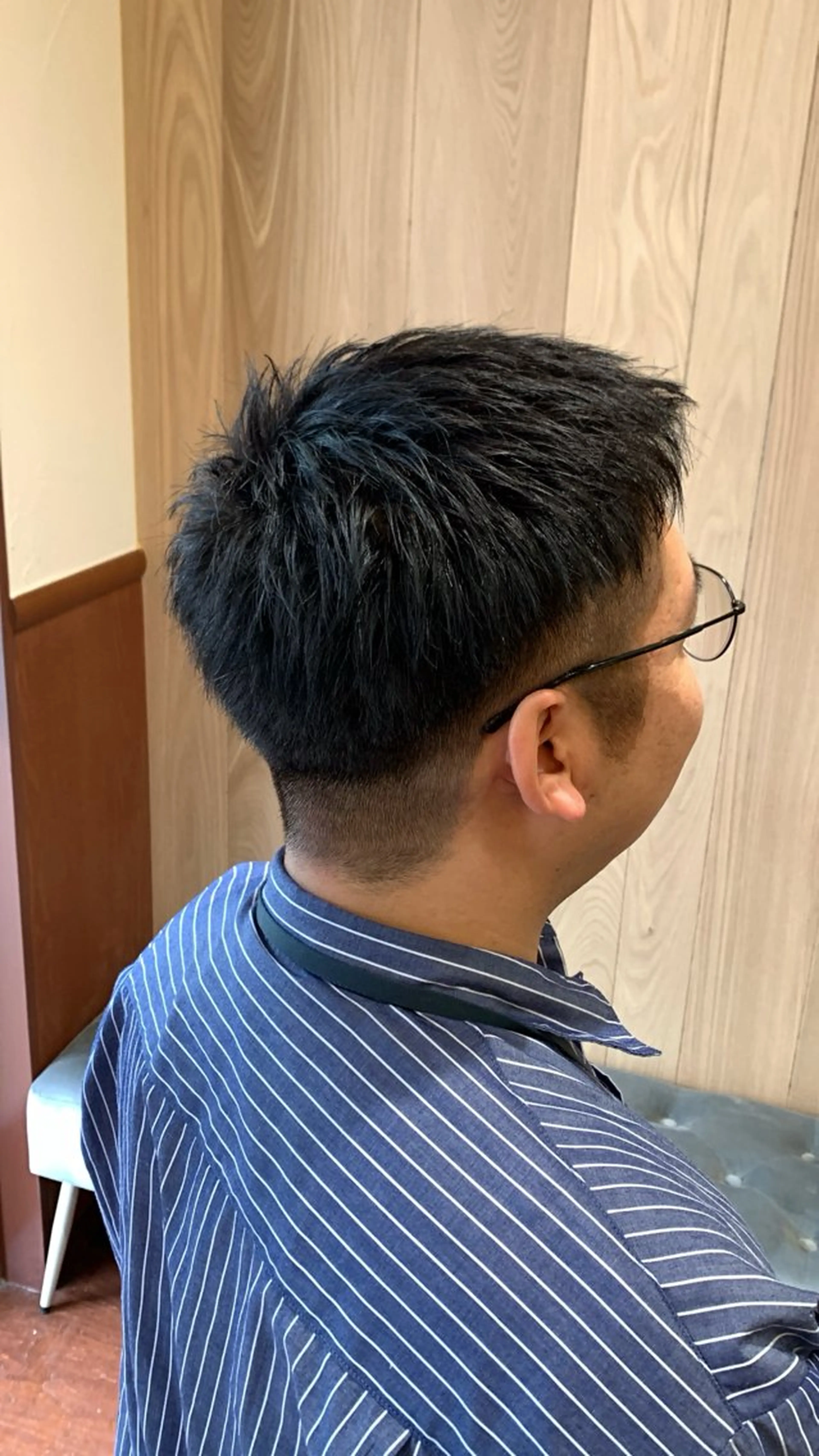 カラー メンズ ルプラボウ/艶カラー /縮毛矯正/いくとのヘアスタイル