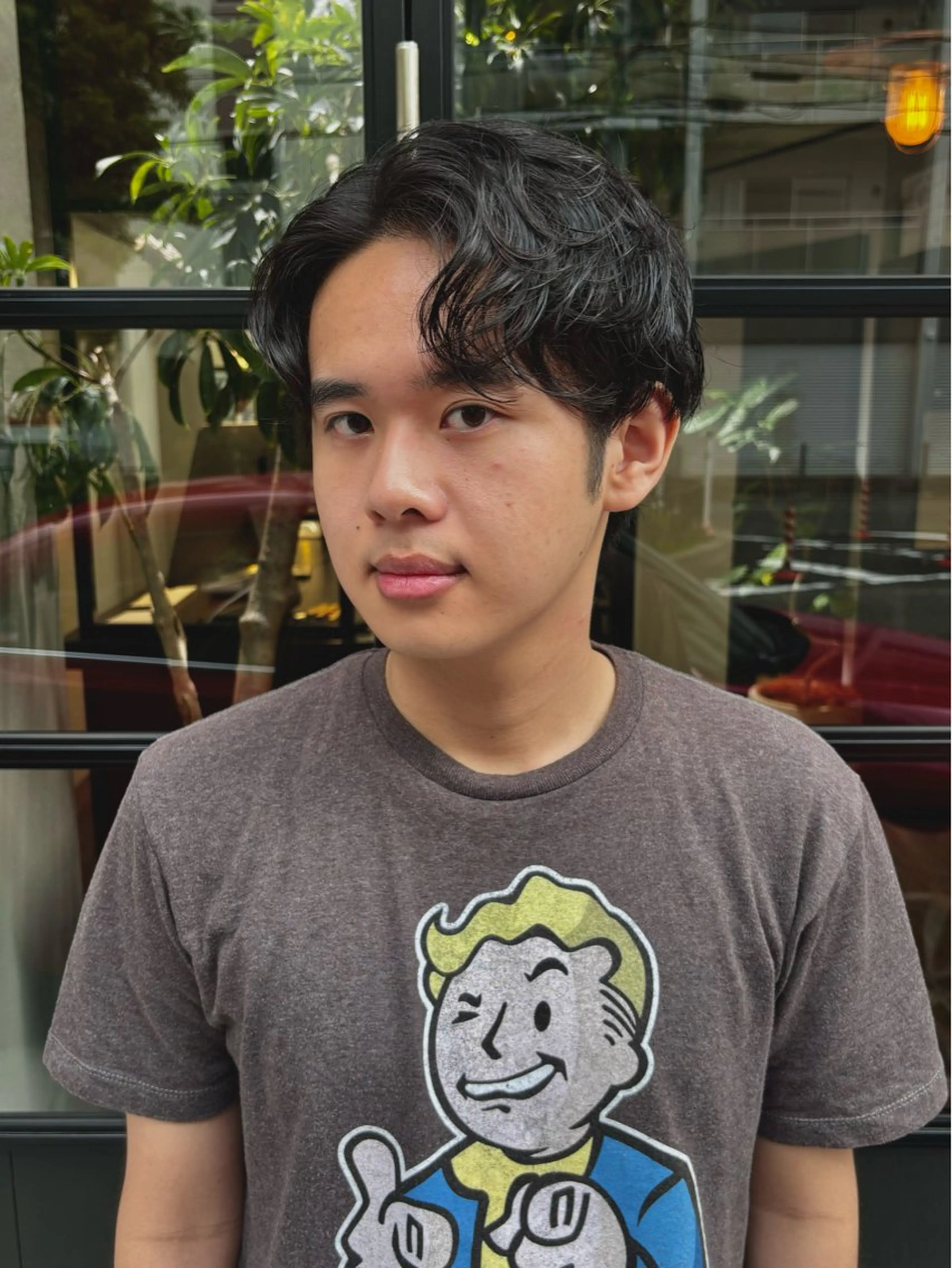 ショート カット パーマ 井本 早紀のヘアスタイル