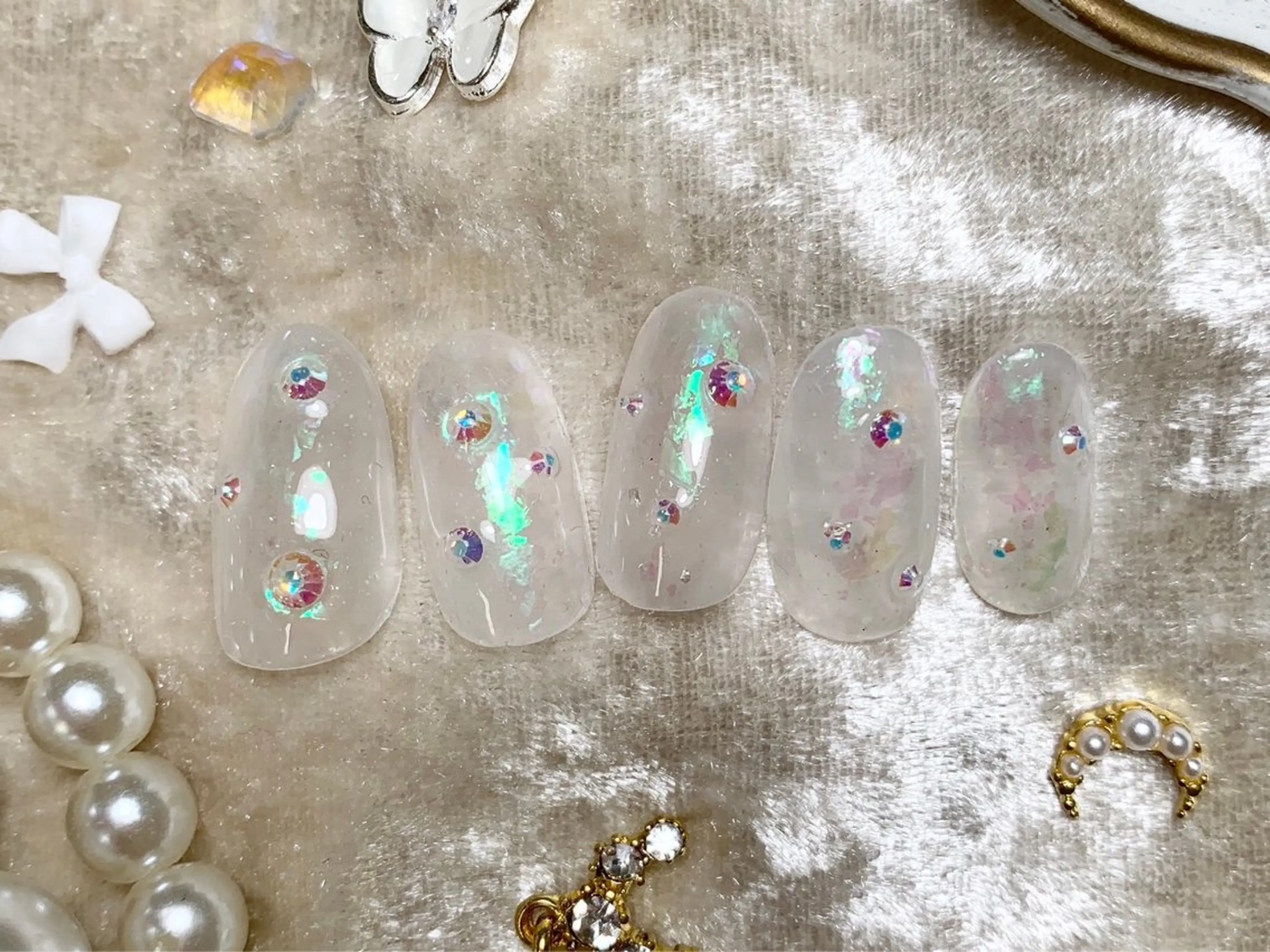 ネイル ハンドネイル プティリボン 武蔵小金井店のネイルデザイン