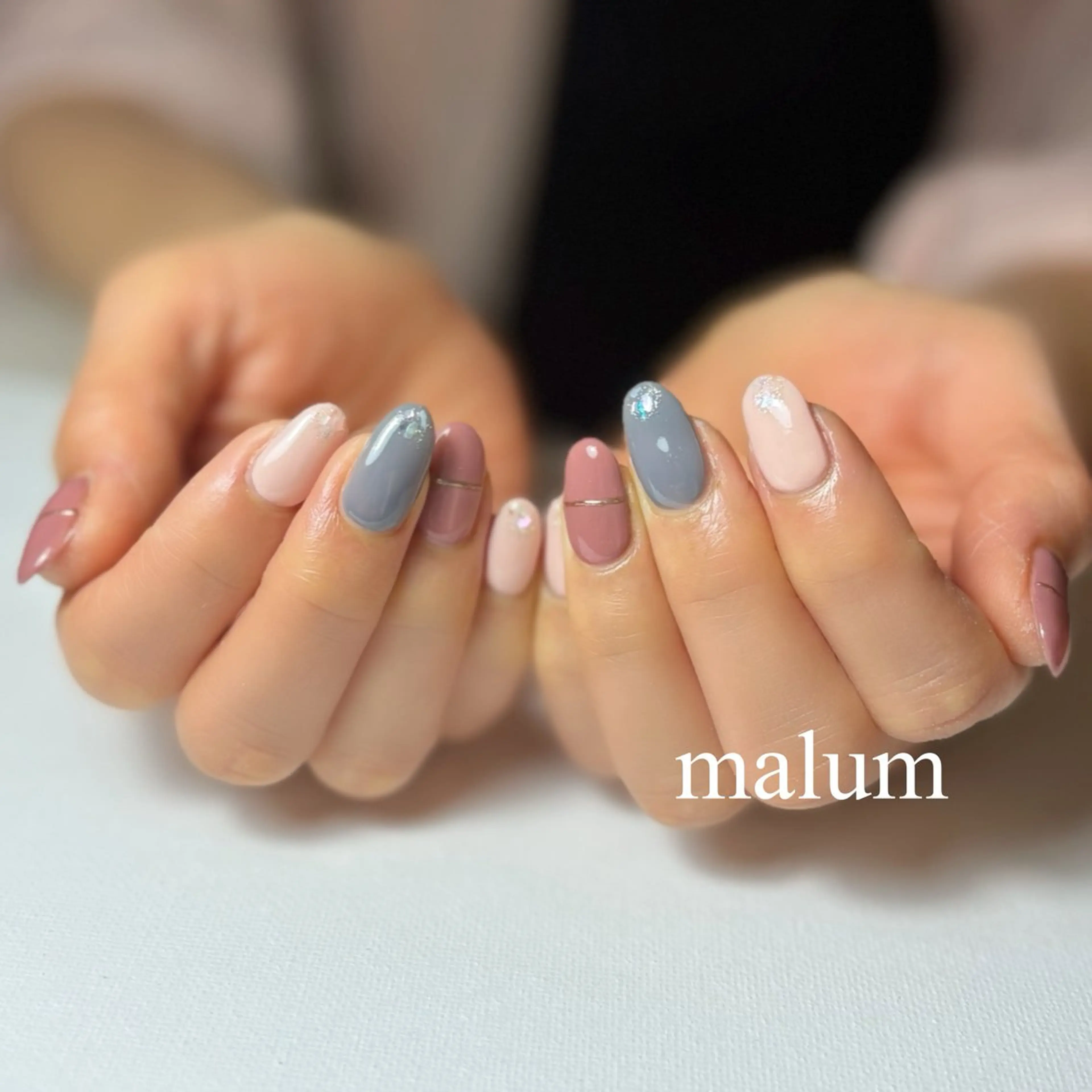 ネイル ハンドネイル malum nailのネイルデザイン