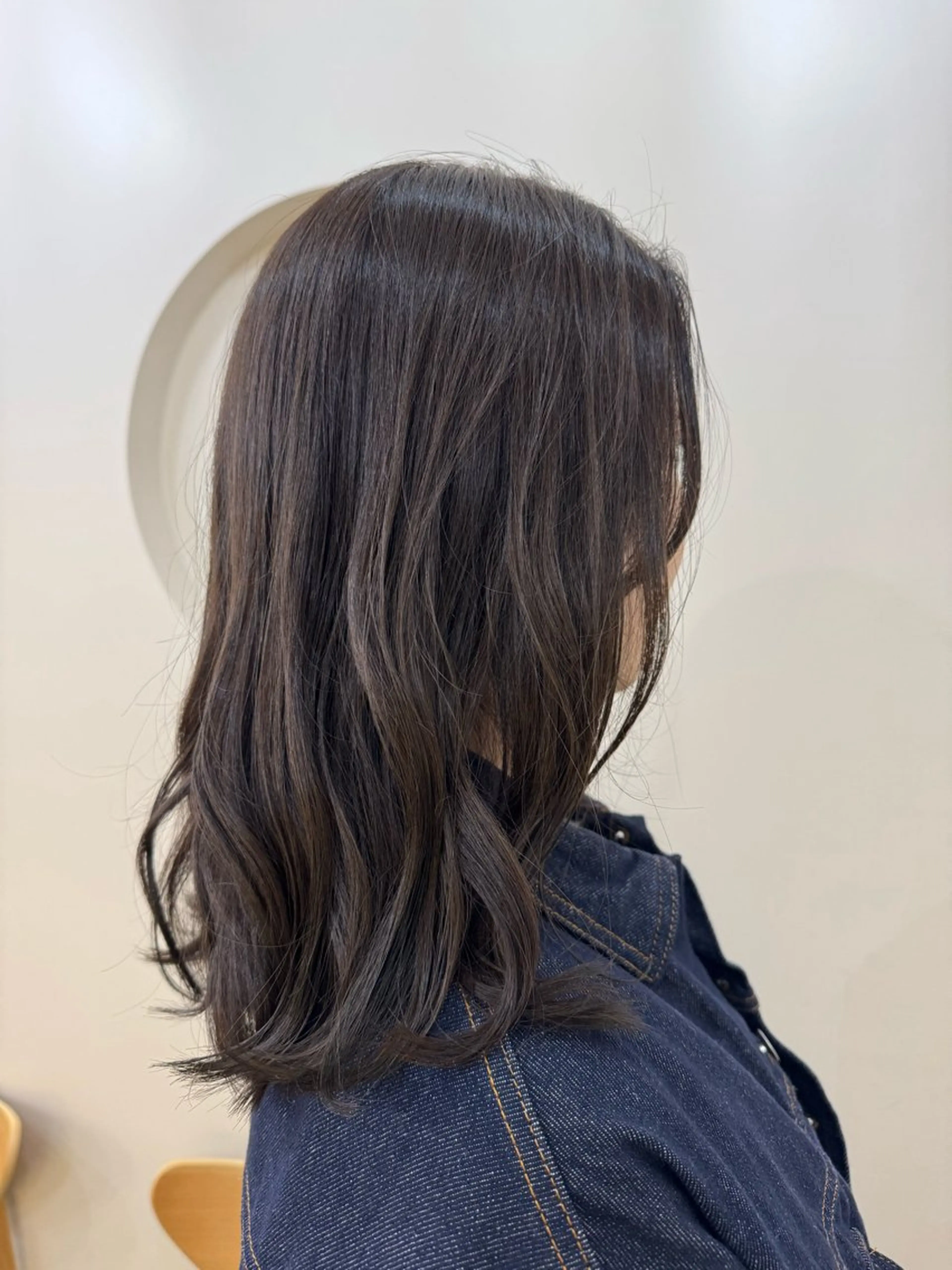 ミディアム LoRE hair 四条河原町　西尾友里のヘアスタイル