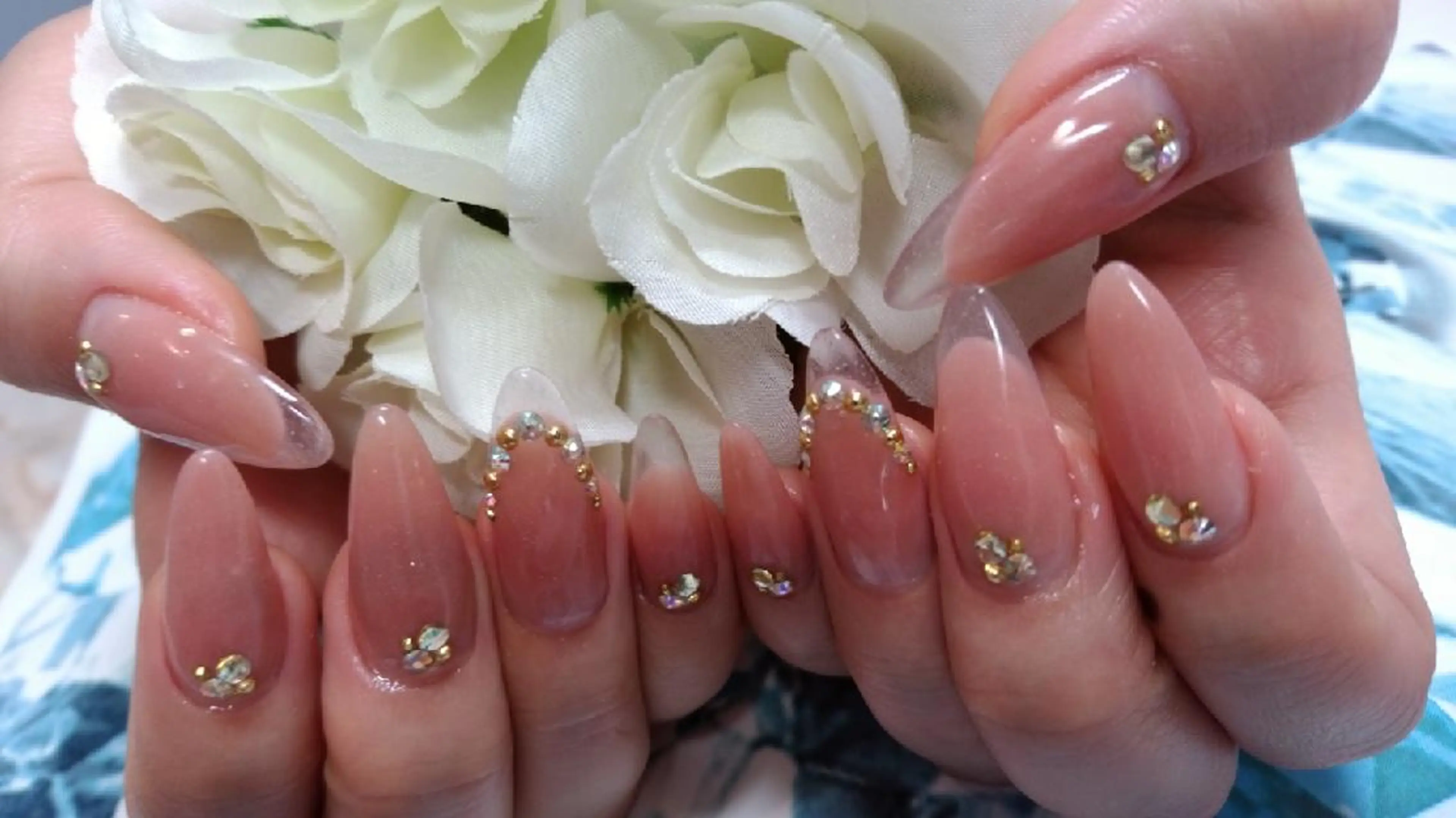 ネイル クリアネイル フレンチネイル スカルプネイル chakky nailsのネイルデザイン