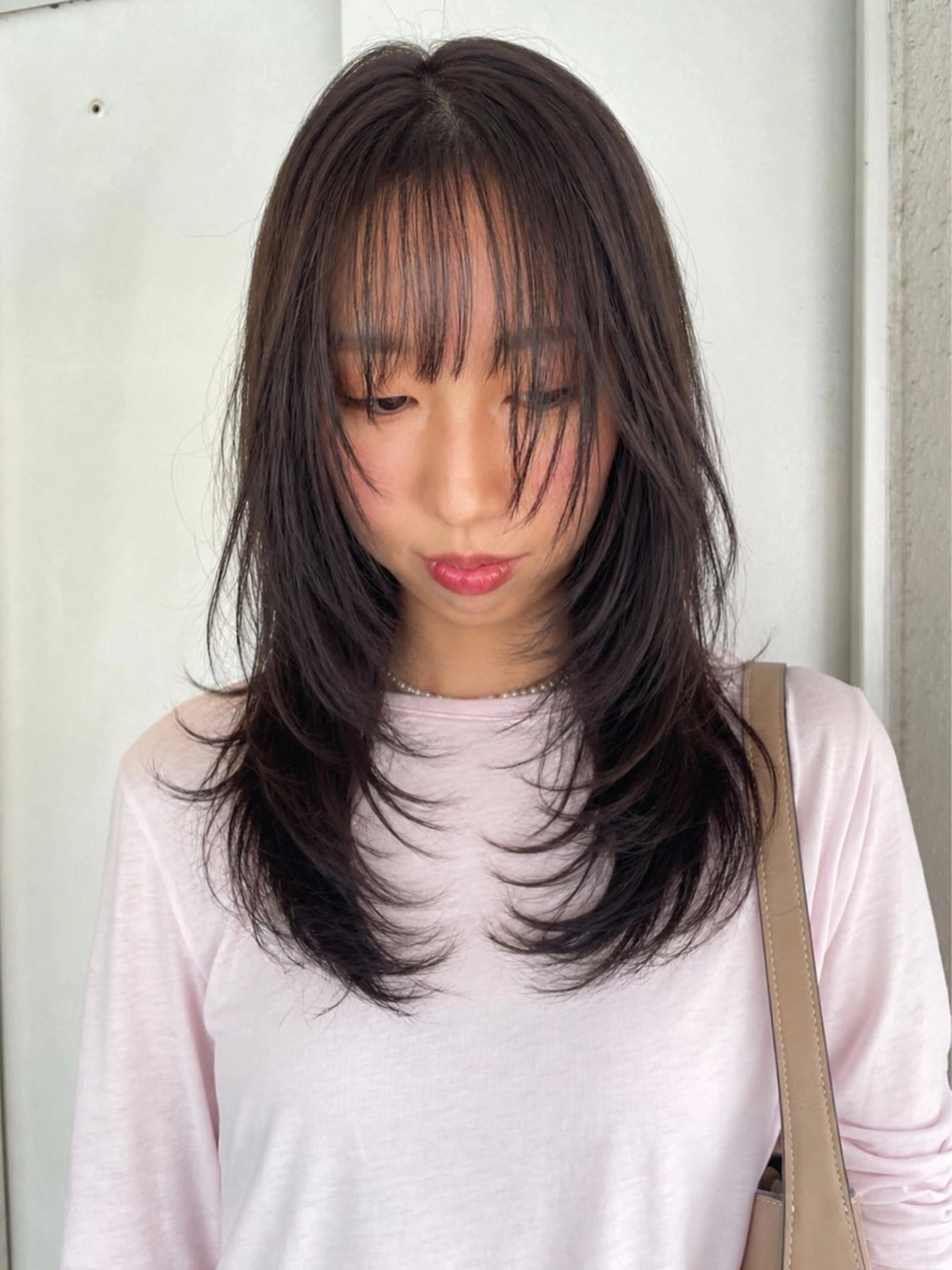 セミロング 🔥二刀流美容師🔥 渋谷/近澤瑠以✂︎のヘアスタイル
