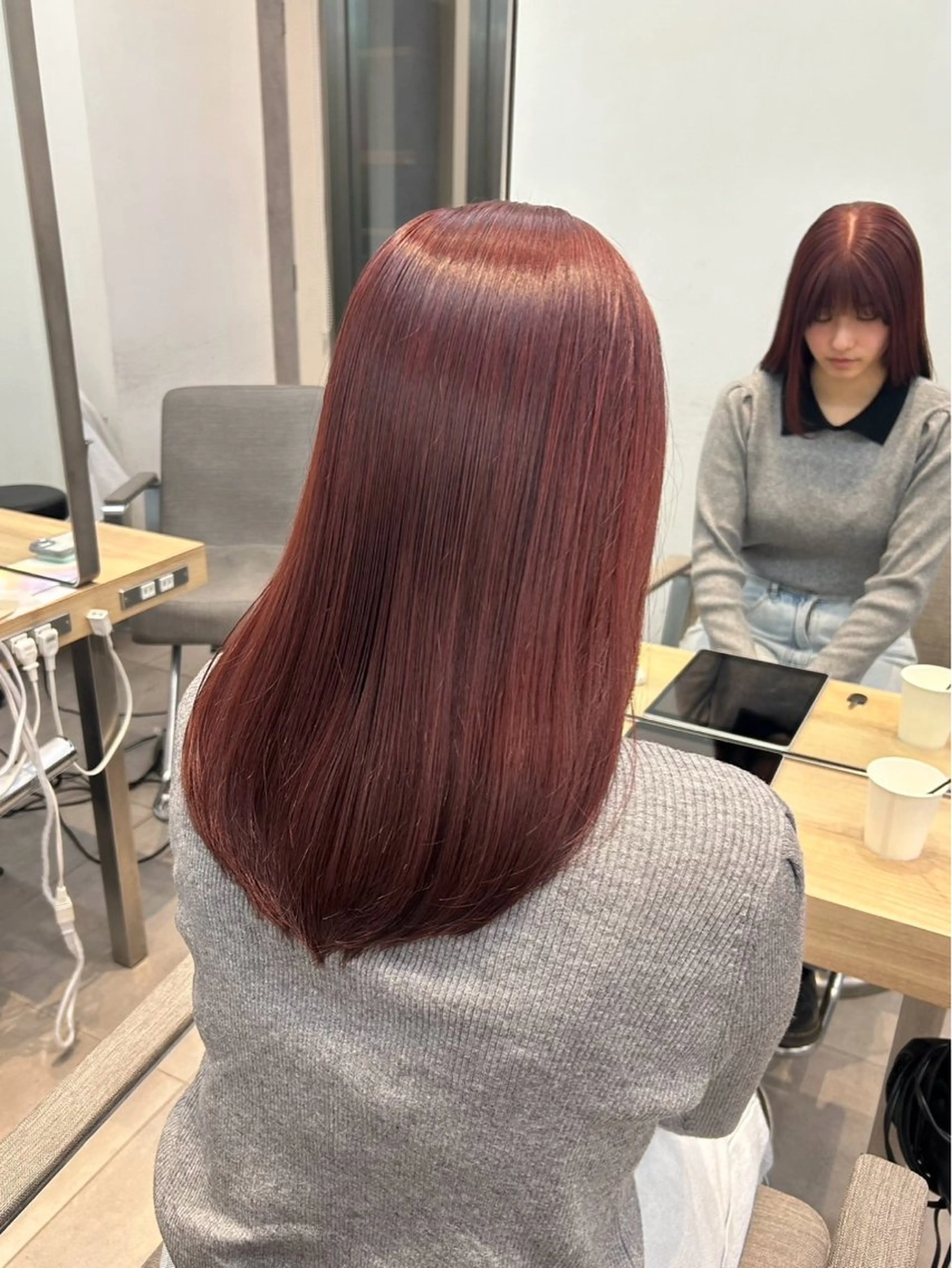 ミディアム カラー nok所属・🫧daito/艶髪 /透明感カラー🫧のヘアスタイル