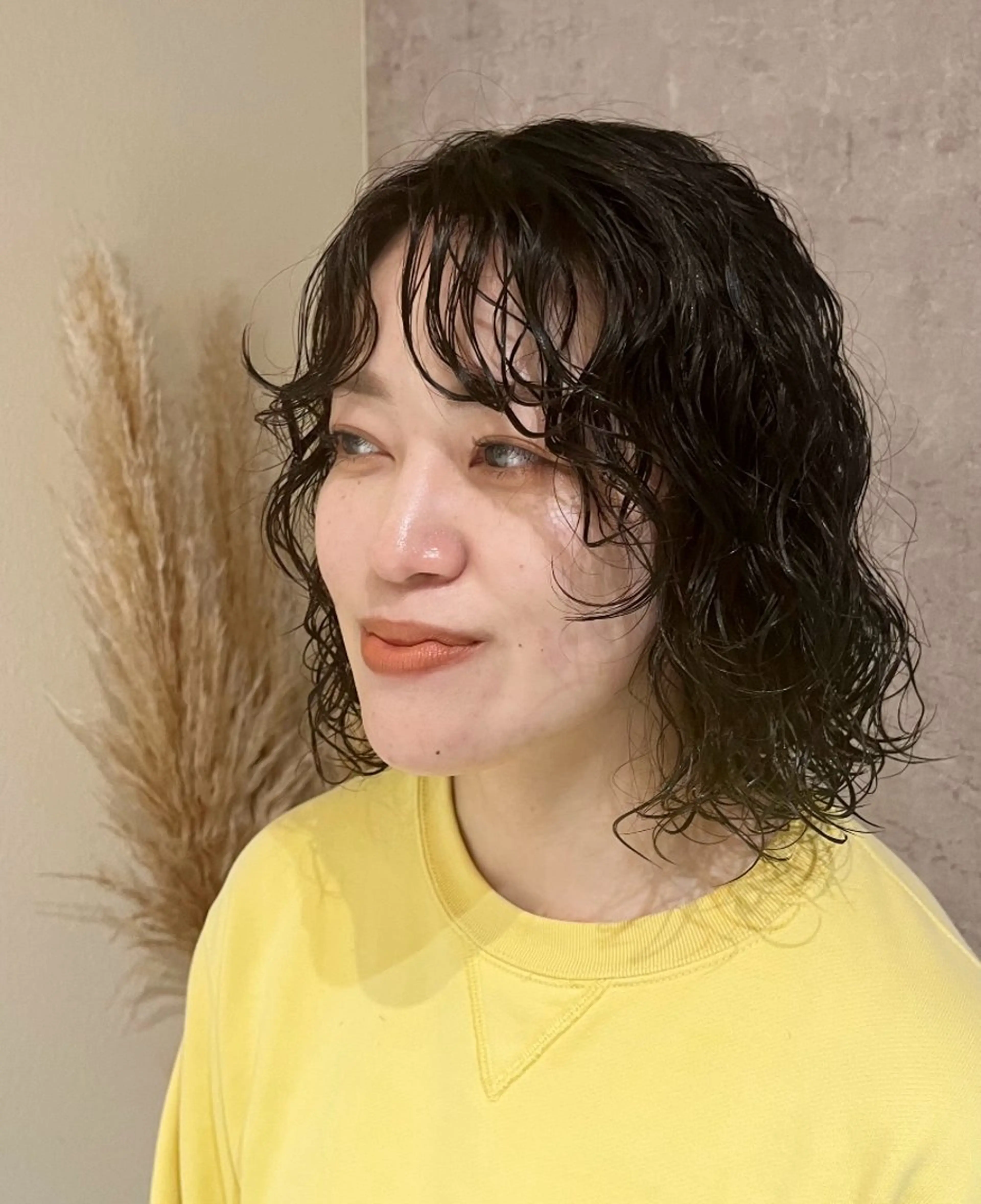 ミディアム パーマ ミディアムパーマ カット パーマ FIX店長/名駅/ 国際センター/パーマのヘアスタイル