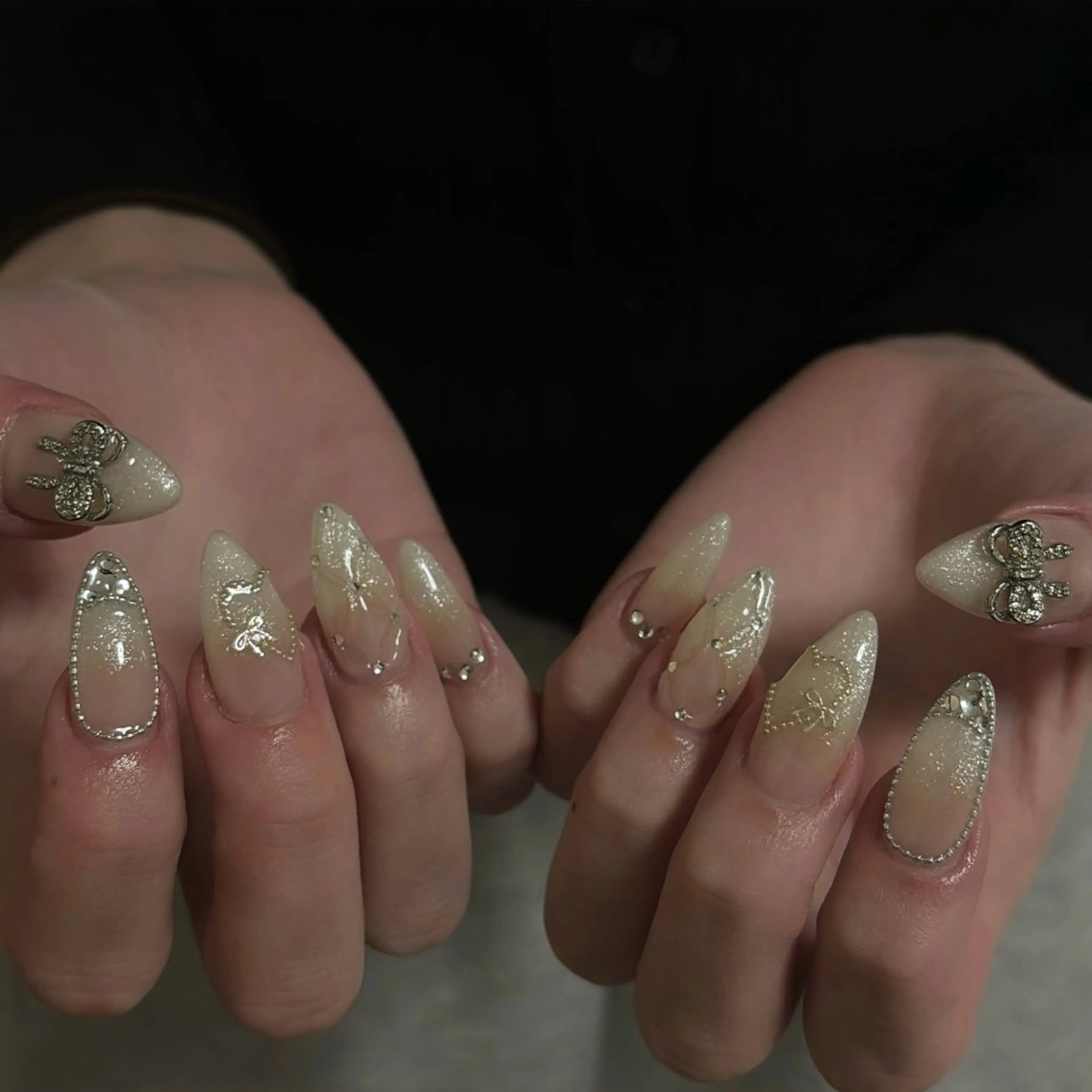 ネイル 直方市ネイルサロン minuitのネイルデザイン