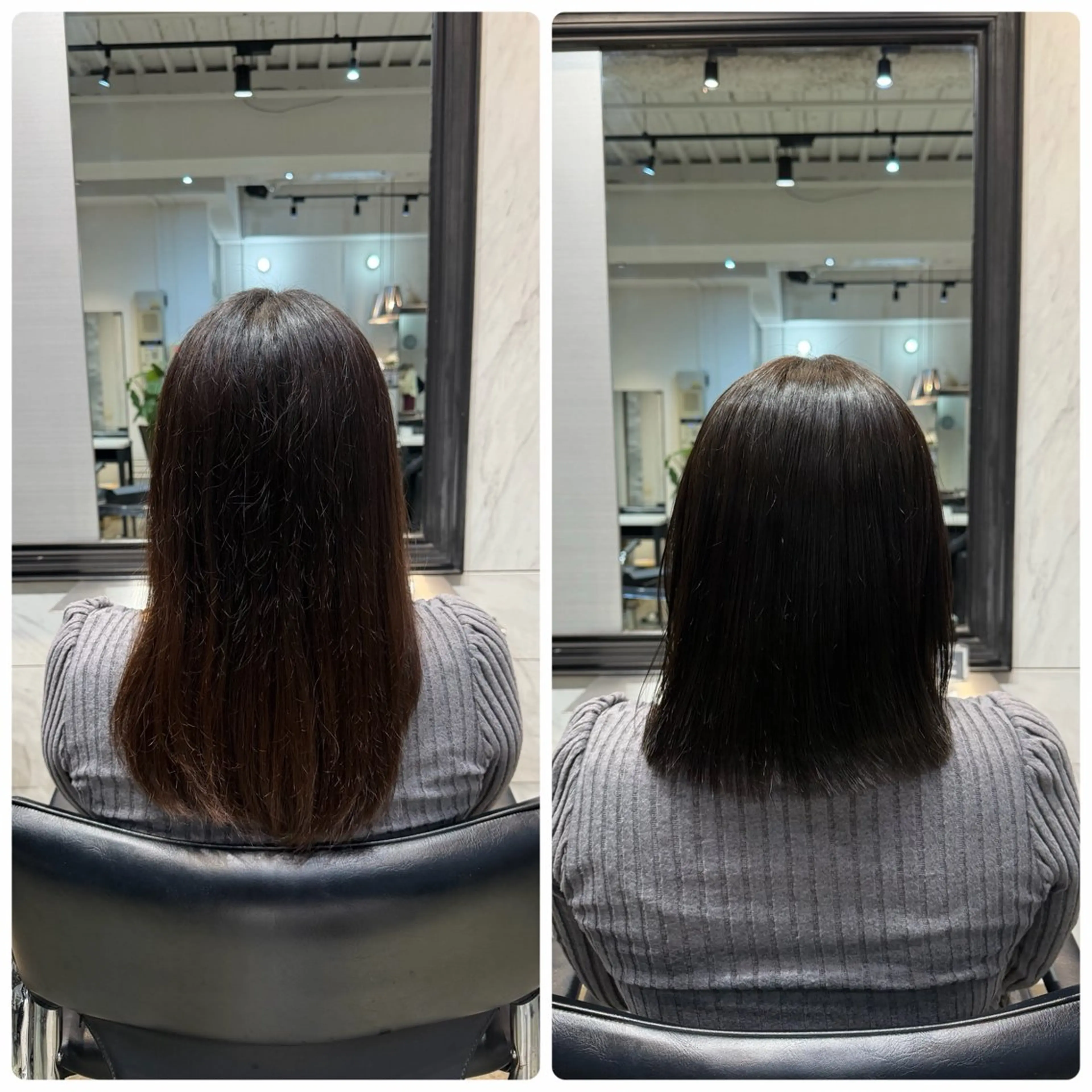 ミディアム レイヤーカット Lutia神田 大輝のヘアスタイル