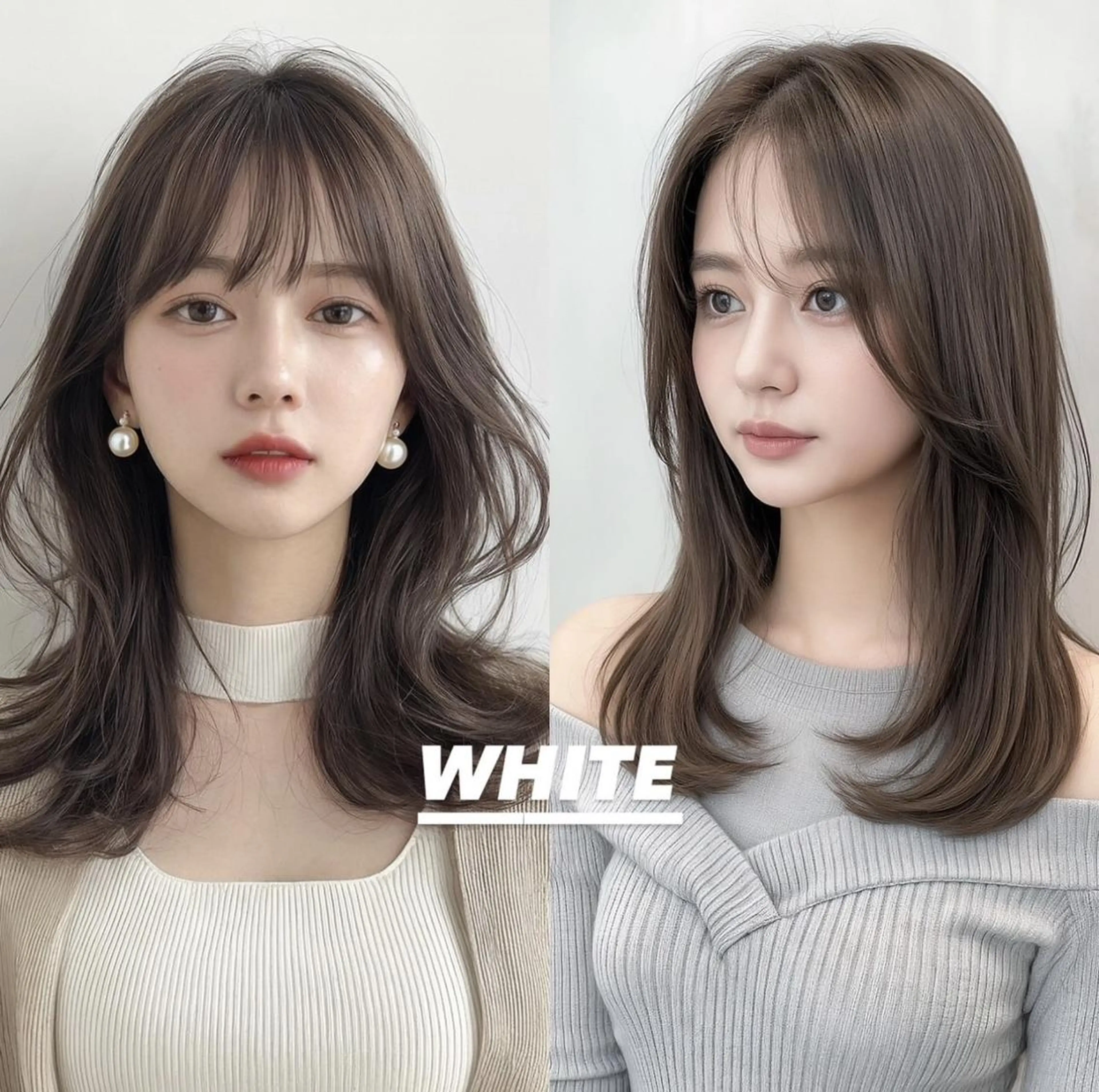 セミロング _WHITE上本町 上本町店のヘアスタイル