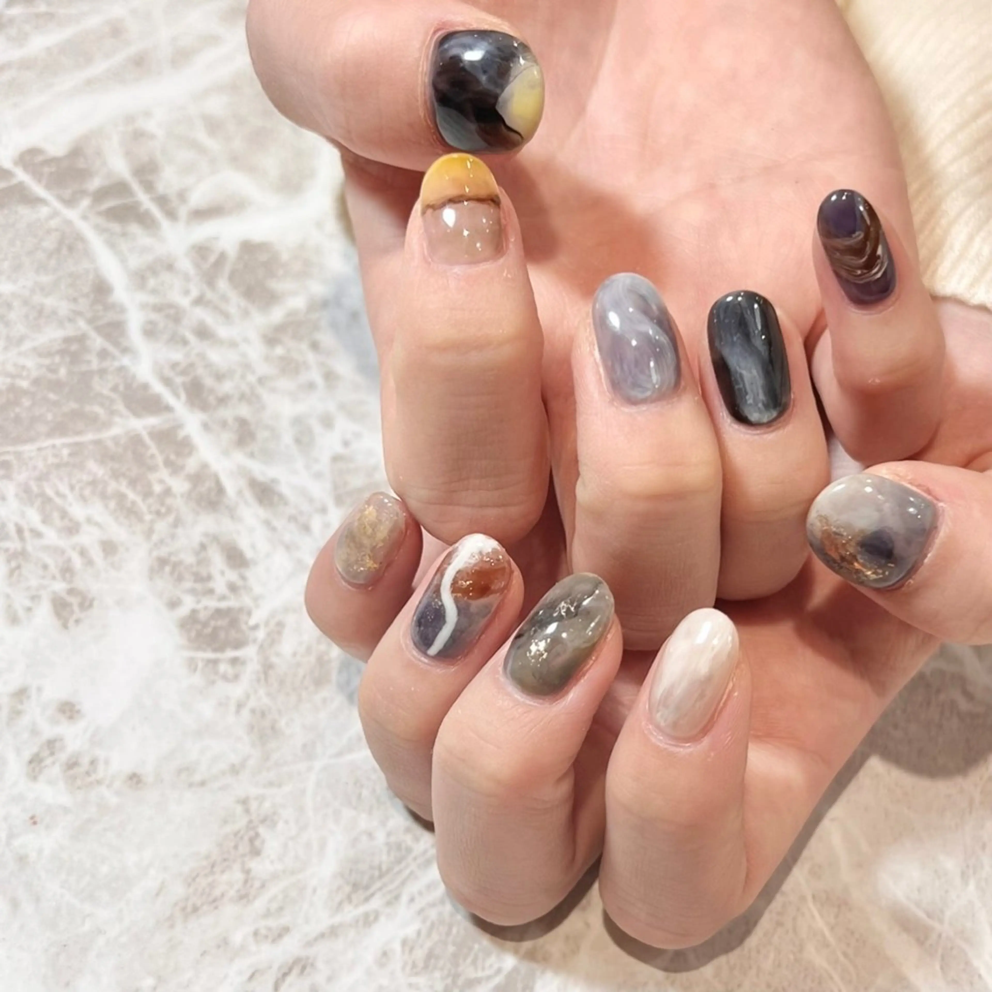 ネイル ハンドネイル kushida 《再現ネイル》のネイルデザイン