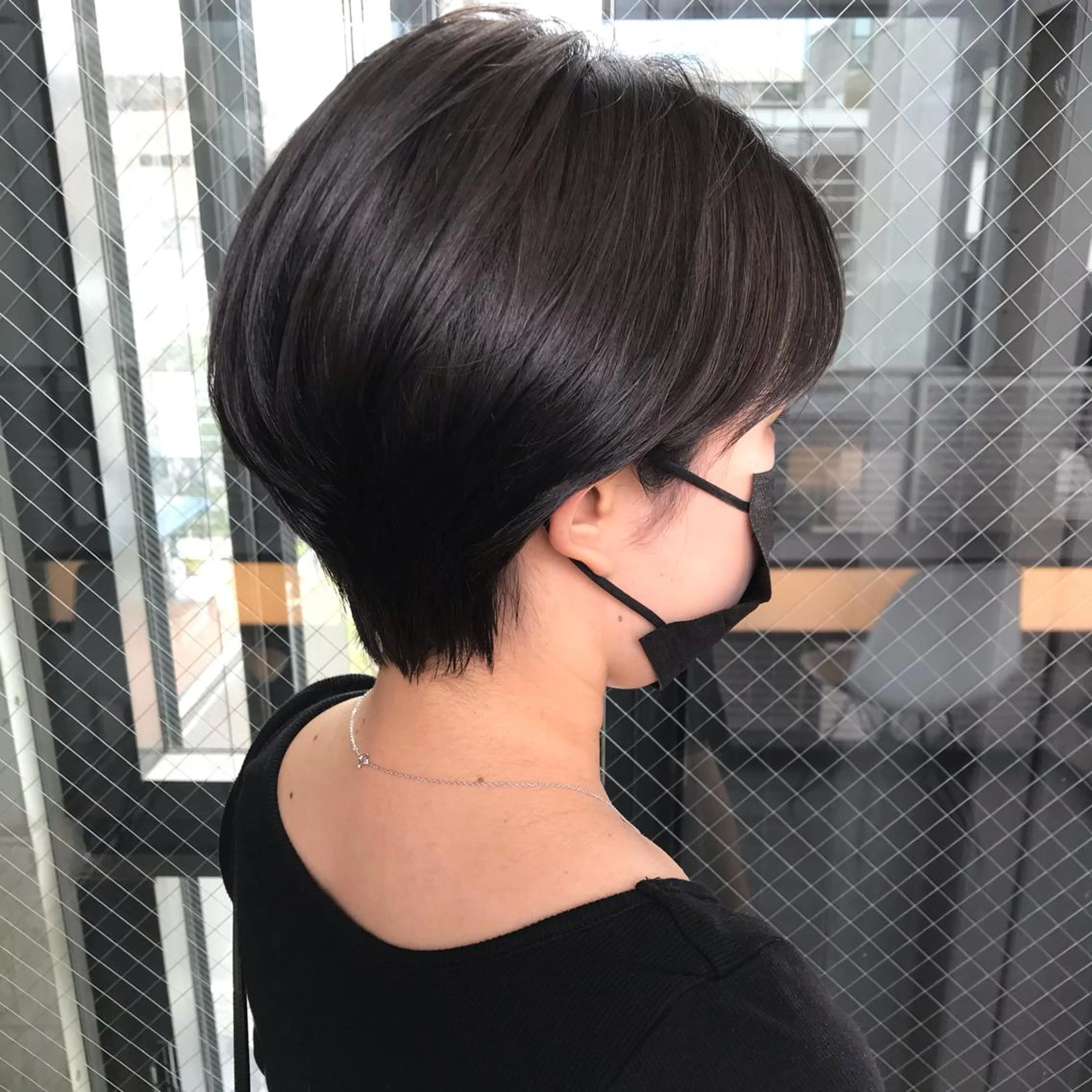 ショート カラー カット ヘアカラー トリートメント ハタケヤマヨシキ ／BOOTHのヘアスタイル