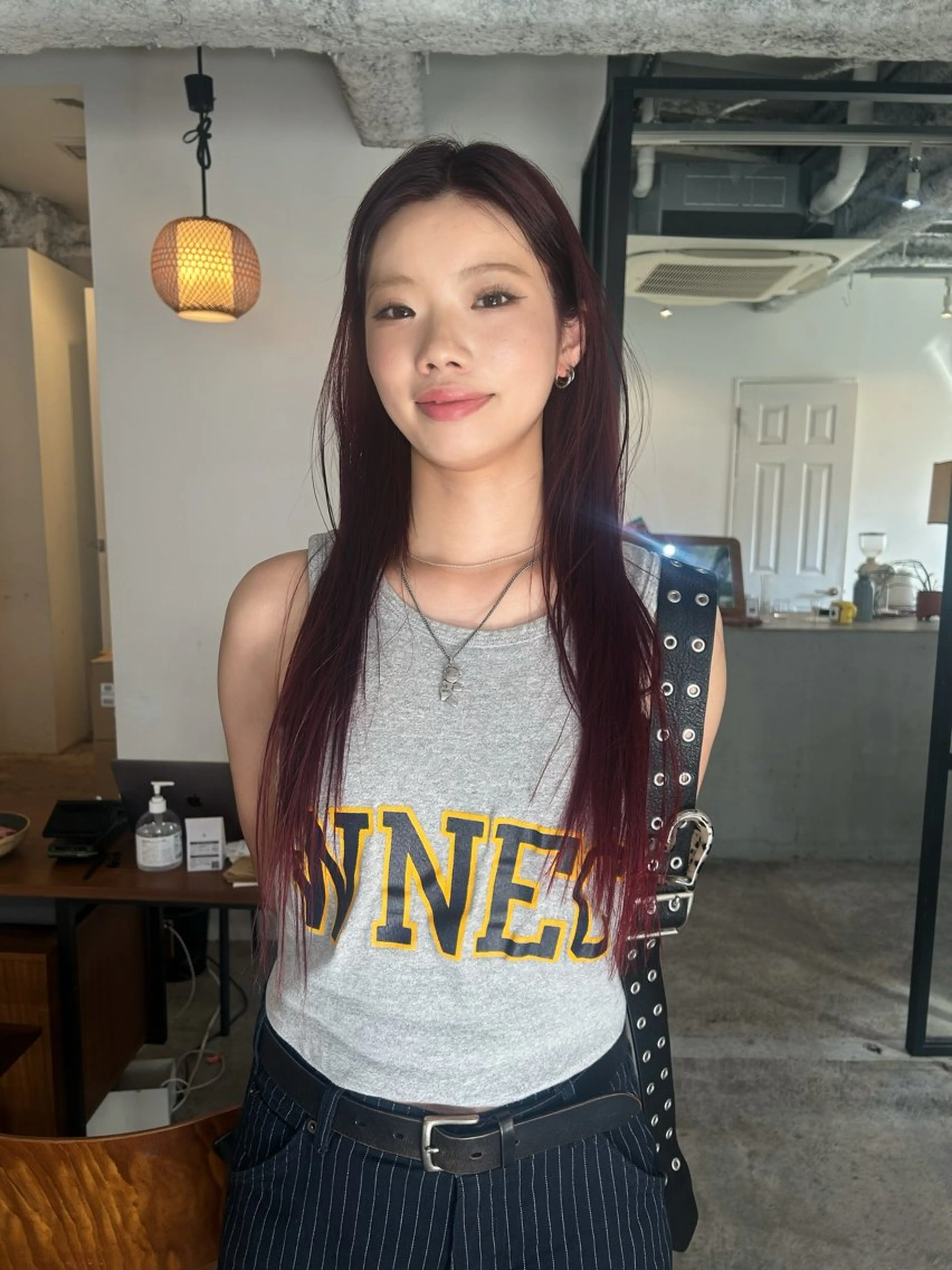 ロング カラー ヘアアレンジ 🎀suzuna 透明感colorのヘアスタイル