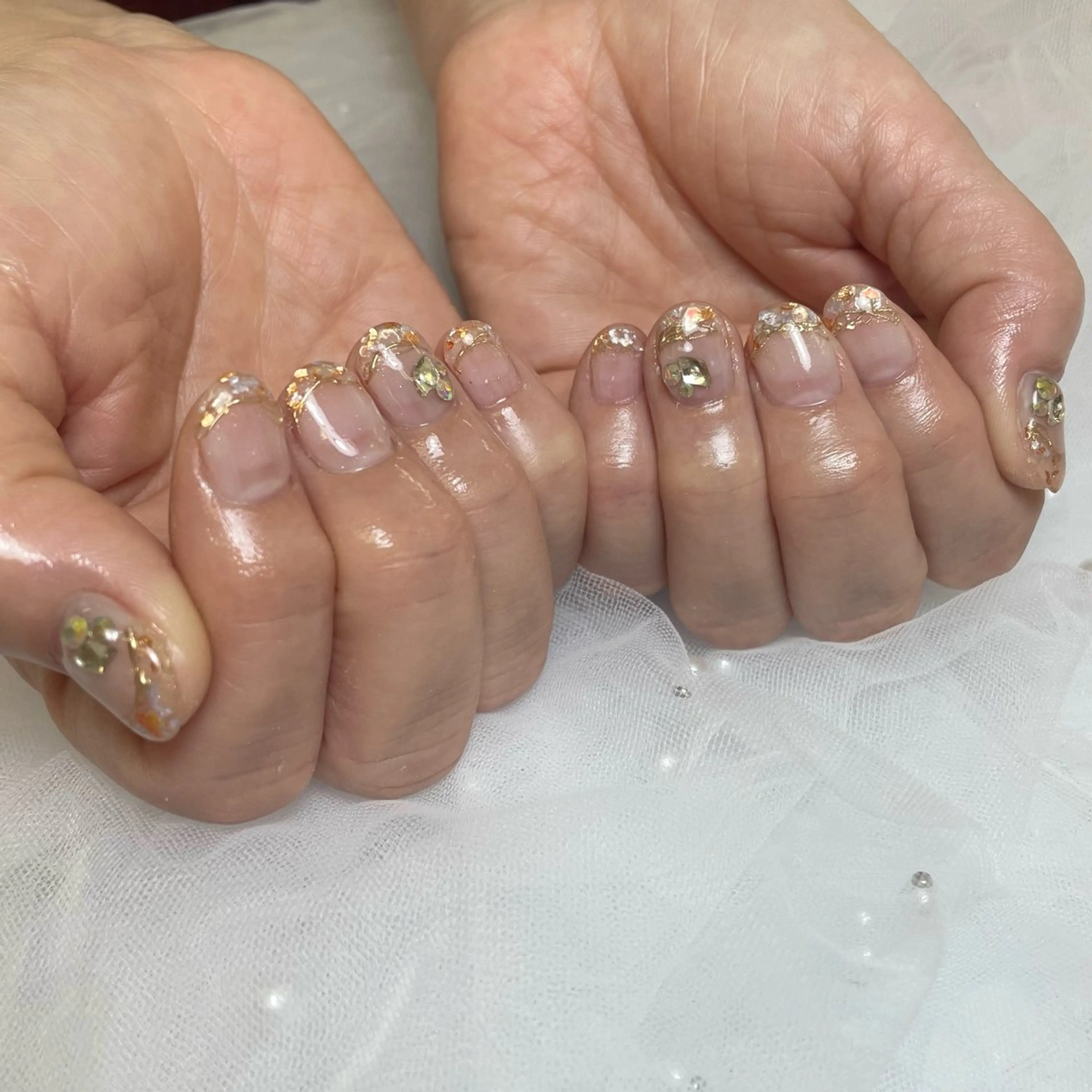 ネイル ハンドネイル フットネイル S LOUNGE NAIL所属・パーツたくさん🍓 SUMIのネイルデザイン