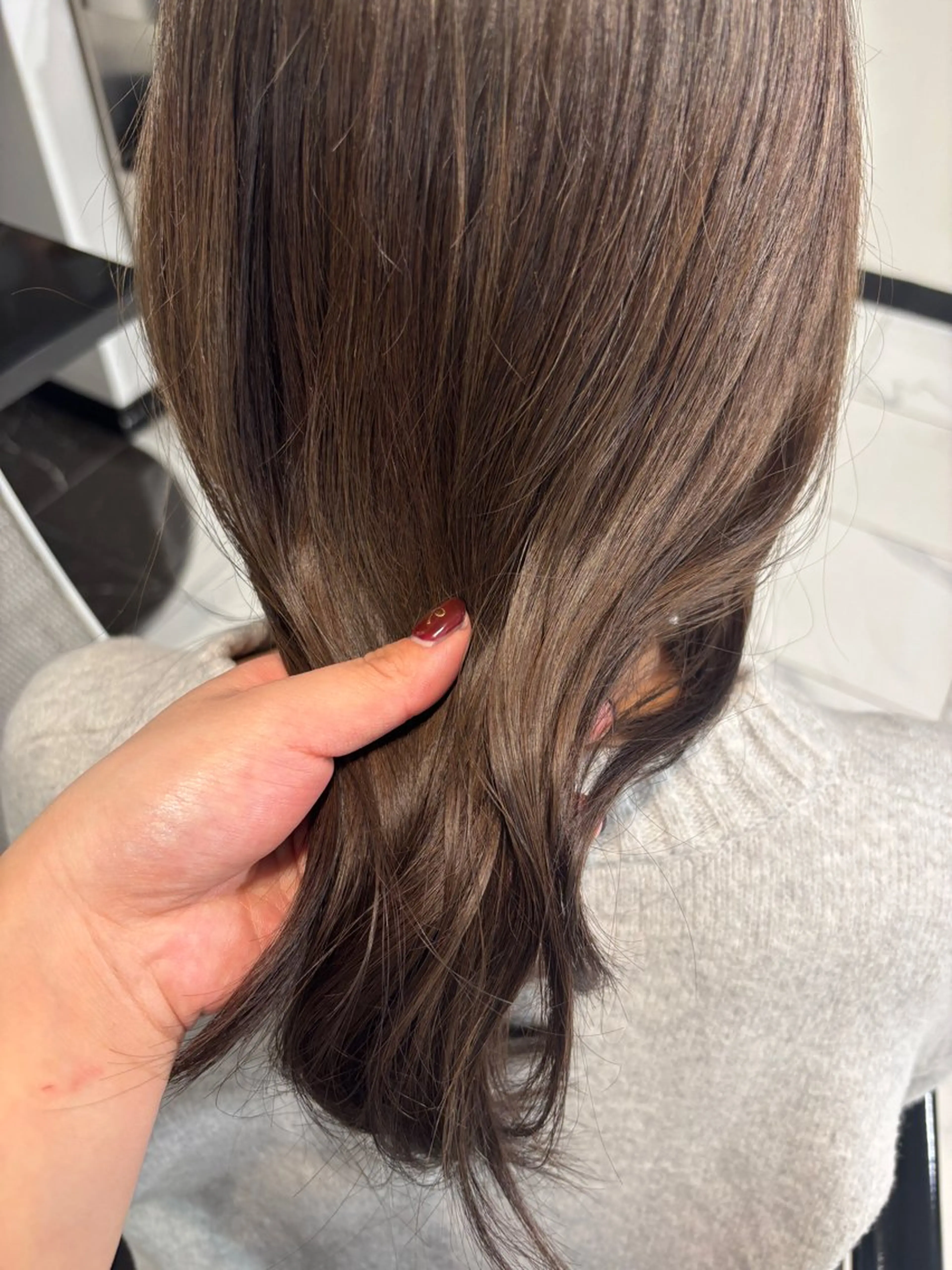 ミディアム カラー Halo所属・玖須　綾音 /柔らかい海外ヘア♡のヘアスタイル