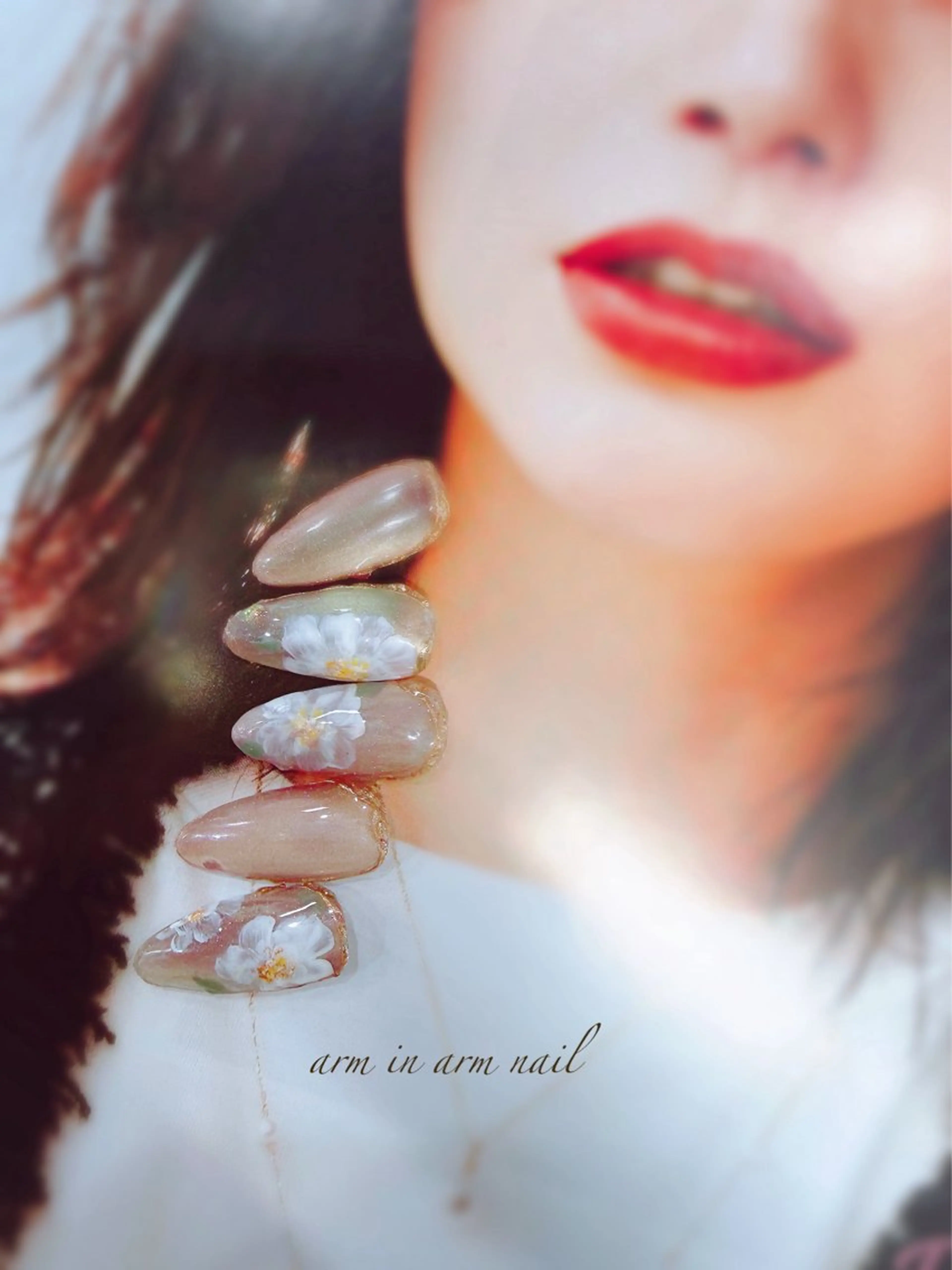 ネイル arm in arm ︎✿Yamamotoのマツエク・マツパデザイン