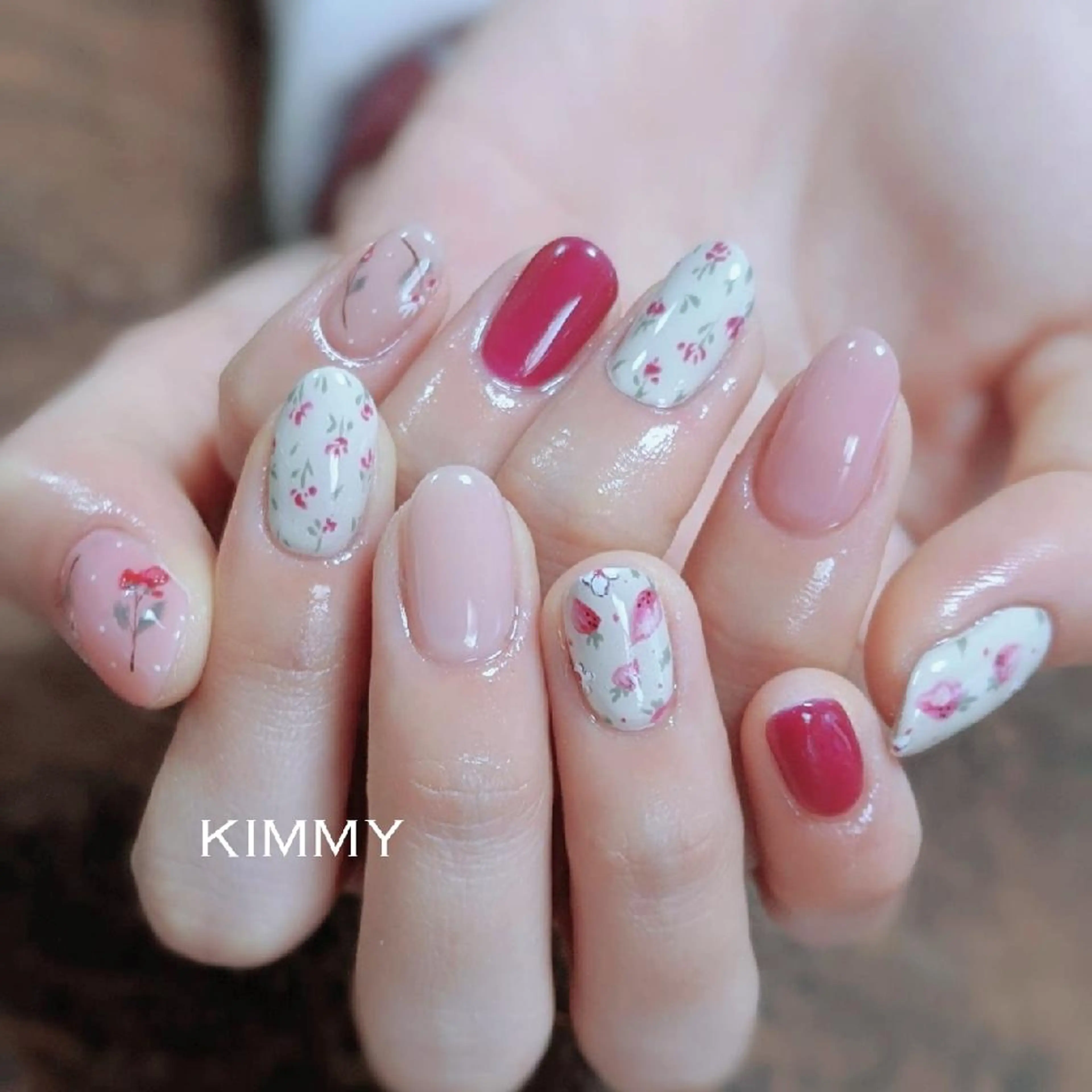 ネイル ハンドネイル kimmy nailsのネイルデザイン