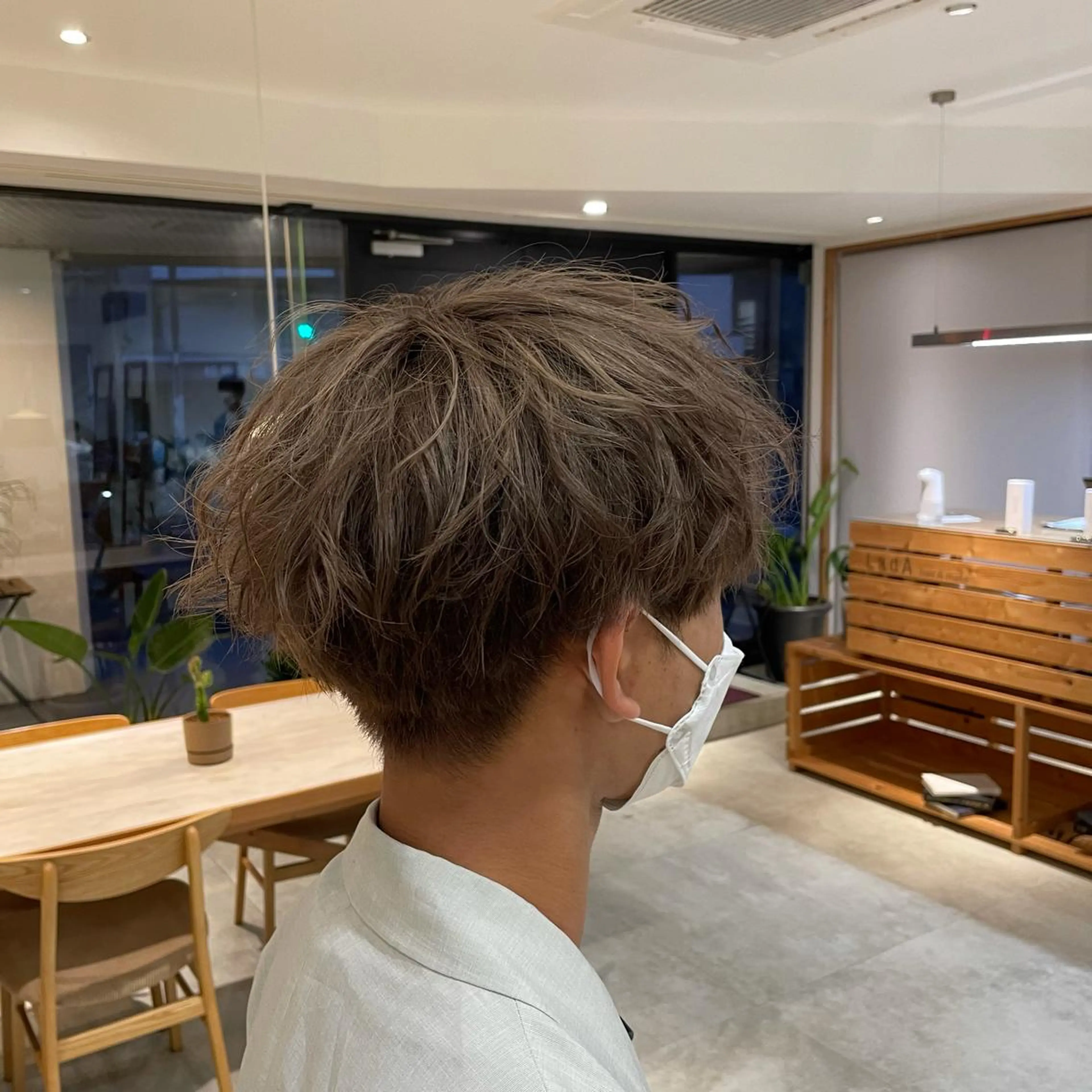 パーマ カット ヘアカラー LadA hair.makeのヘアスタイル