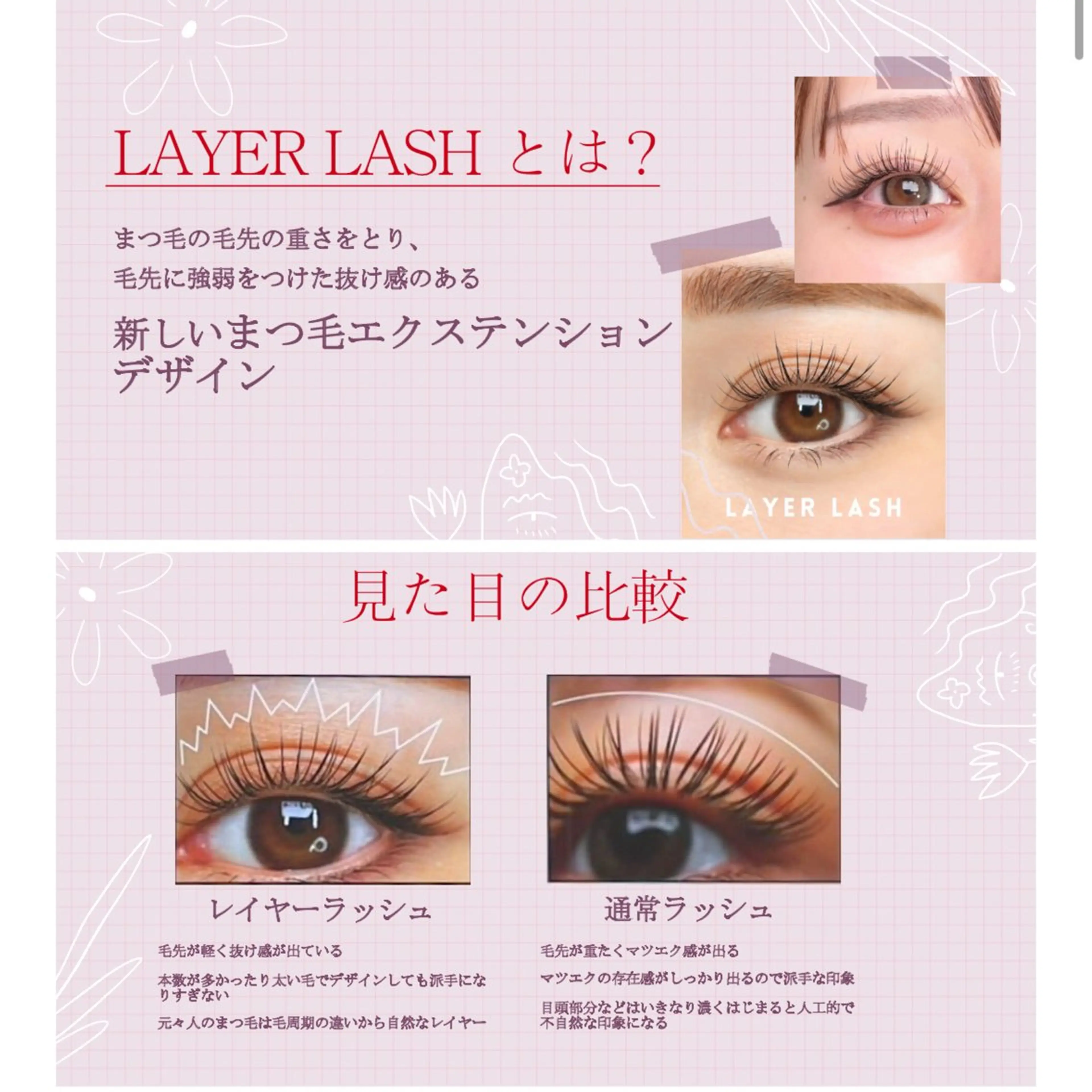 マツエク・マツパ EYELA💗 高橋のマツエク・マツパデザイン