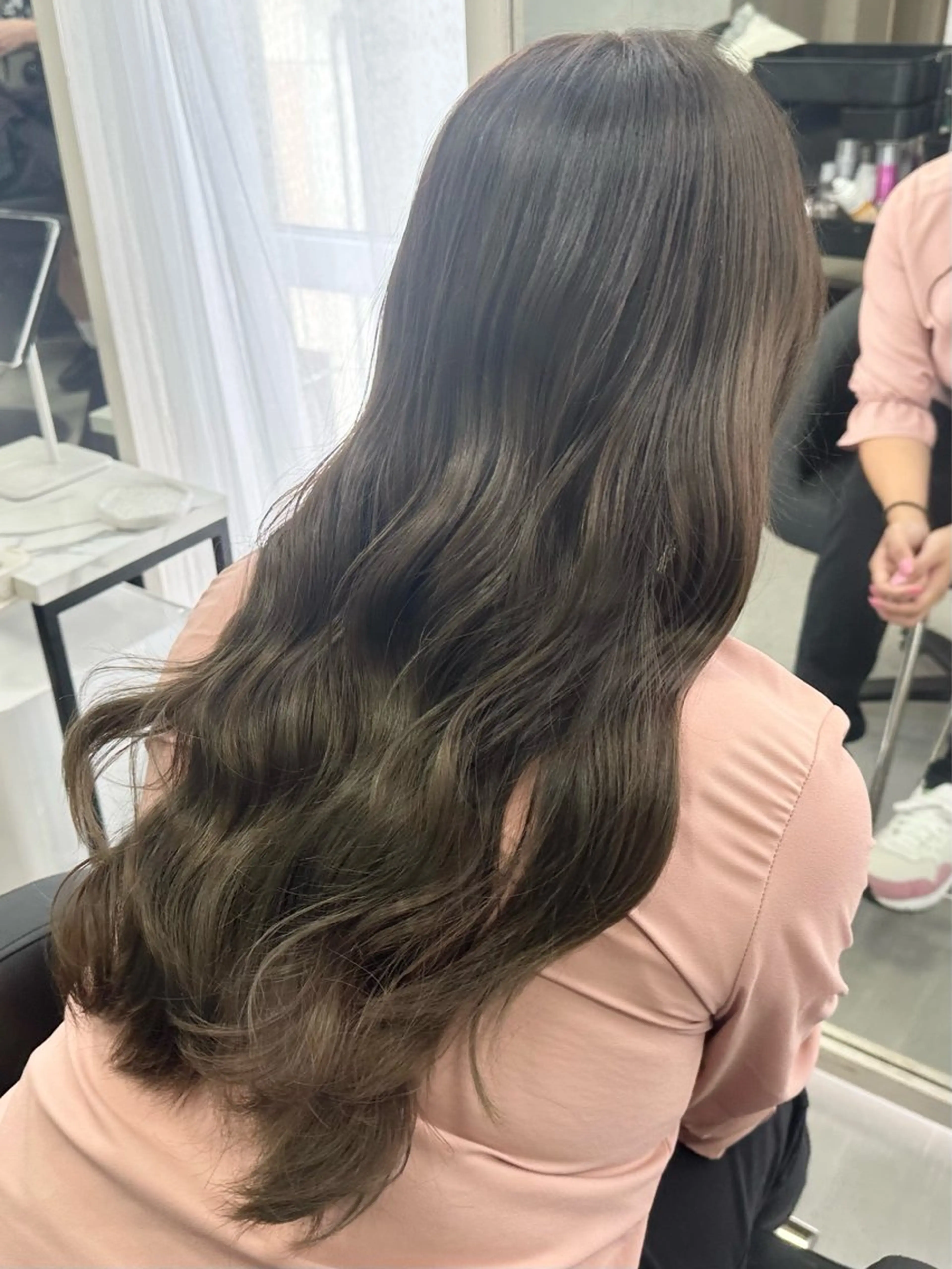 ロング ヘアカラー トリートメント XELM_ Aoiのヘアスタイル