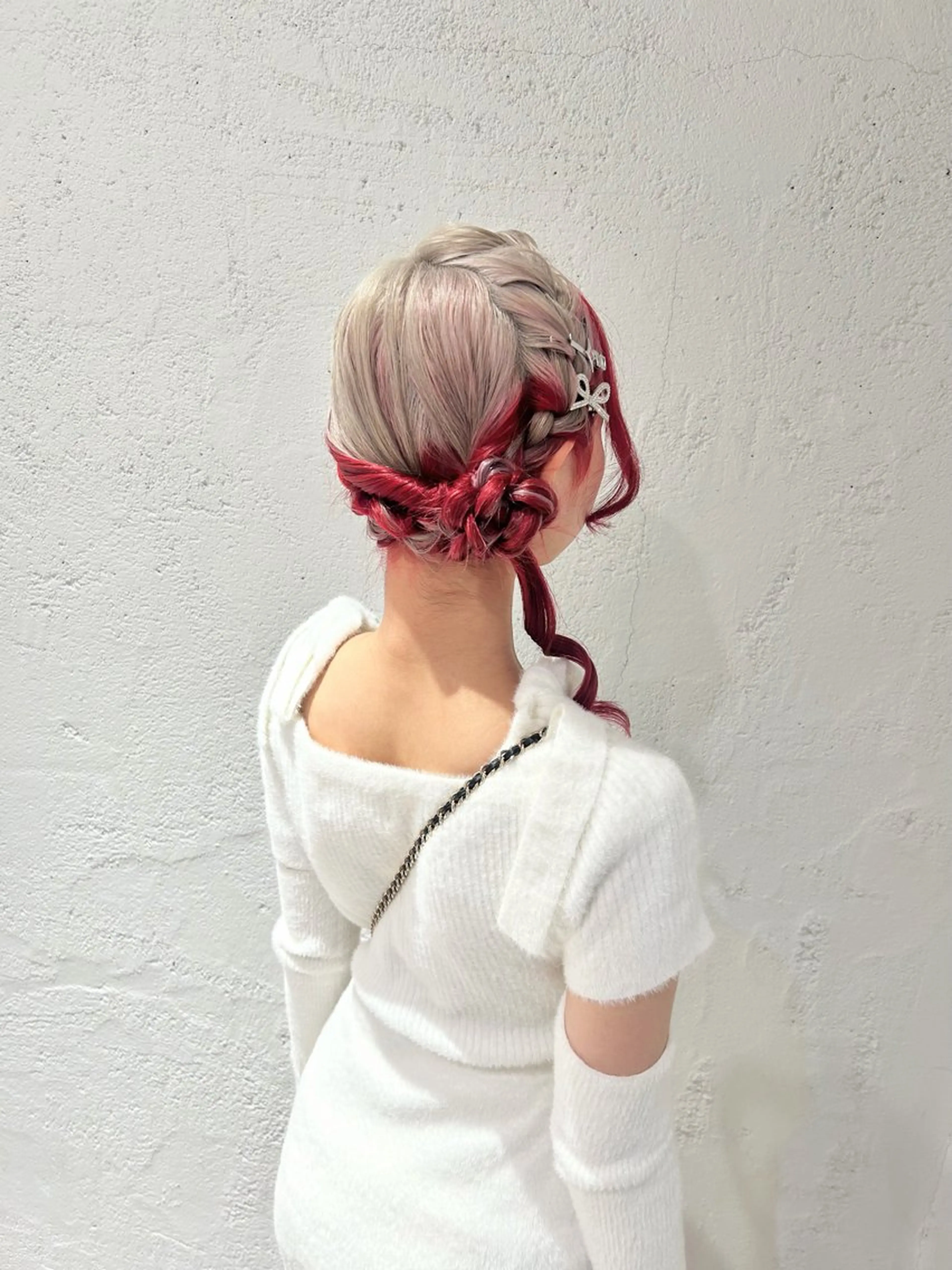 ヘアアレンジ ヘアセット ♛︎ きっか ♛︎ ヘアアレンジ🩵のヘアスタイル