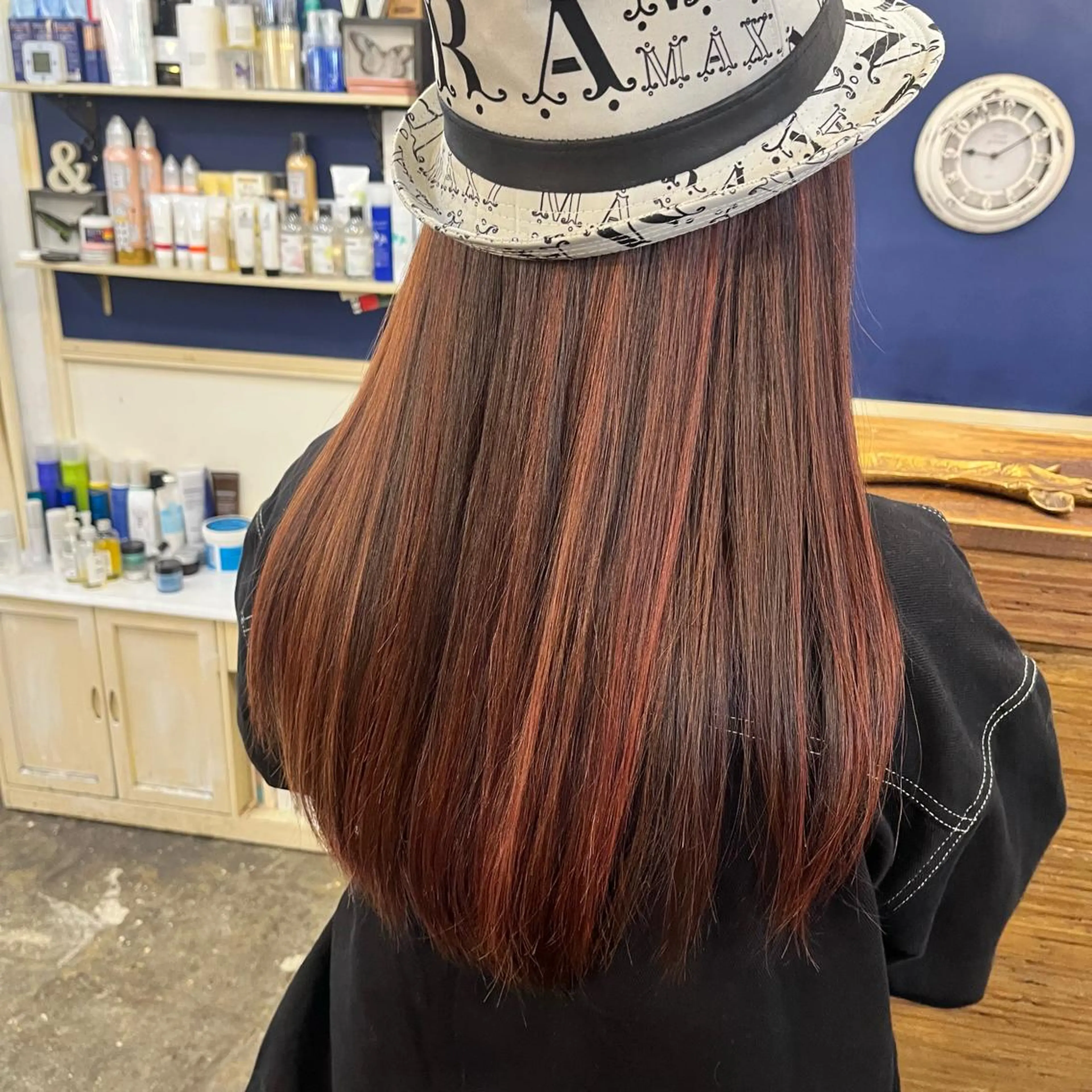 ロング ハイライト mary'sメリー /ニュアンスカラーのヘアスタイル